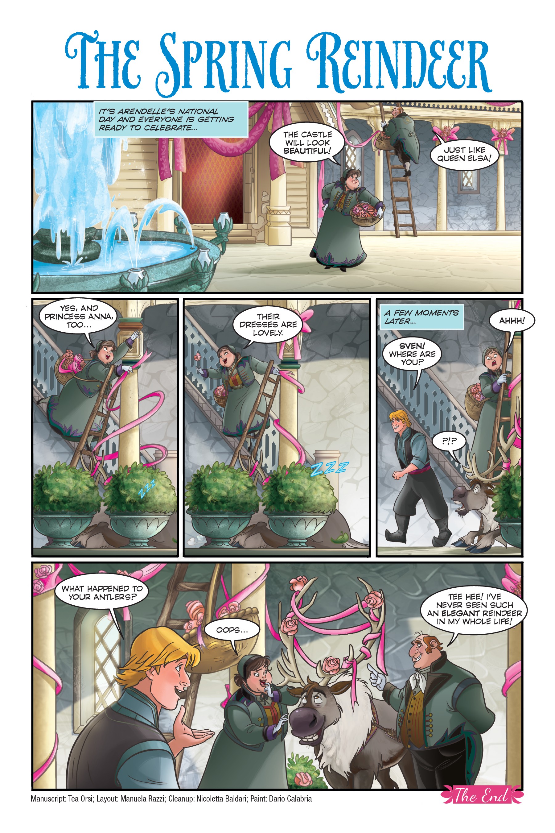 Read online Frozen Adventures: Flurries of Fun comic -  Issue # TPB (Part 2) - 13