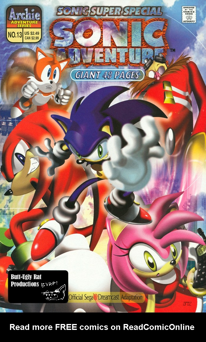 Read online Sonic Super Special comic -  Issue #13 - Sonic Adventure 01 - 1