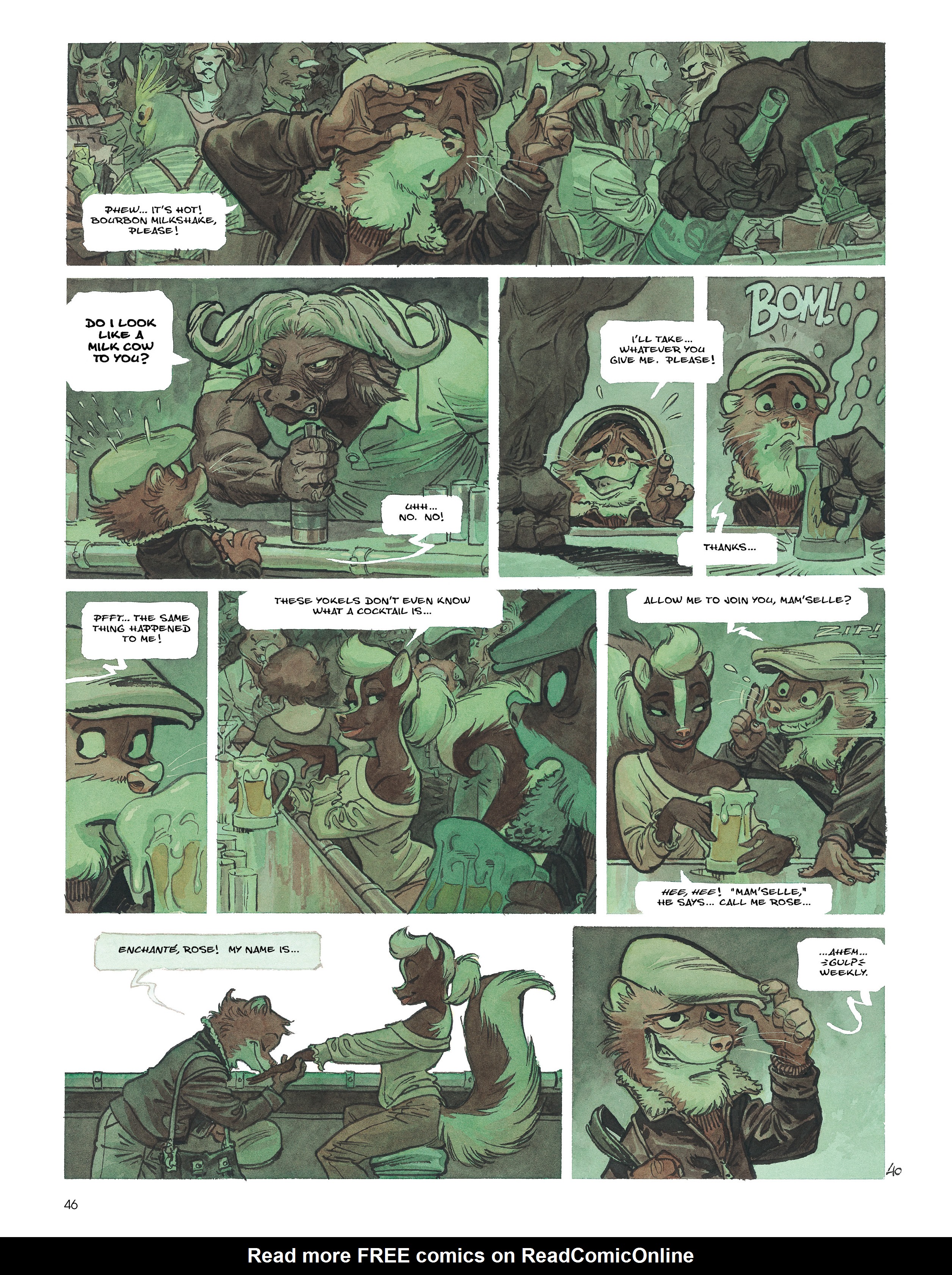 Read online Blacksad: A Silent Hell comic -  Issue # TPB - 47