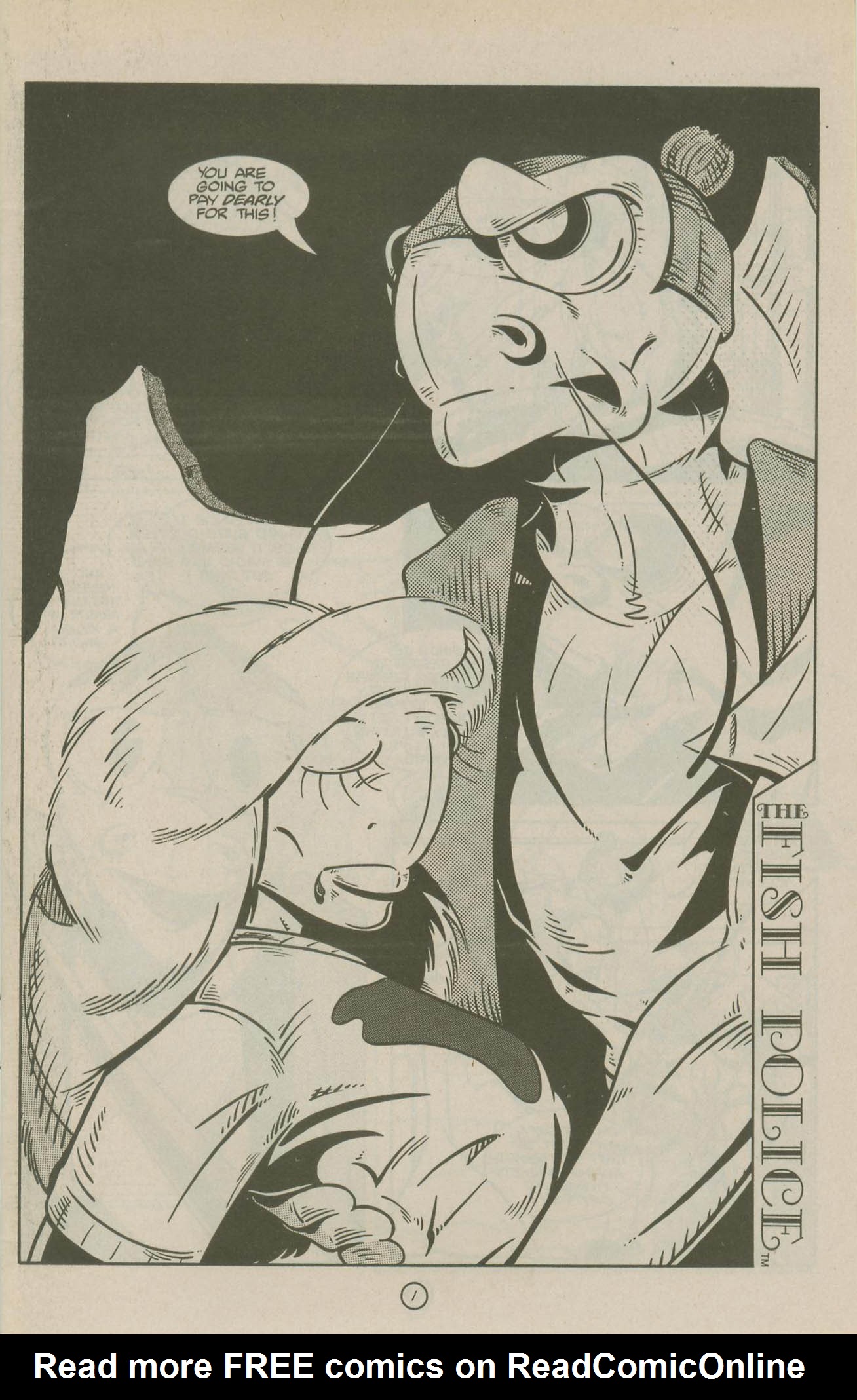 Read online The Fish Police comic -  Issue #20 - 3