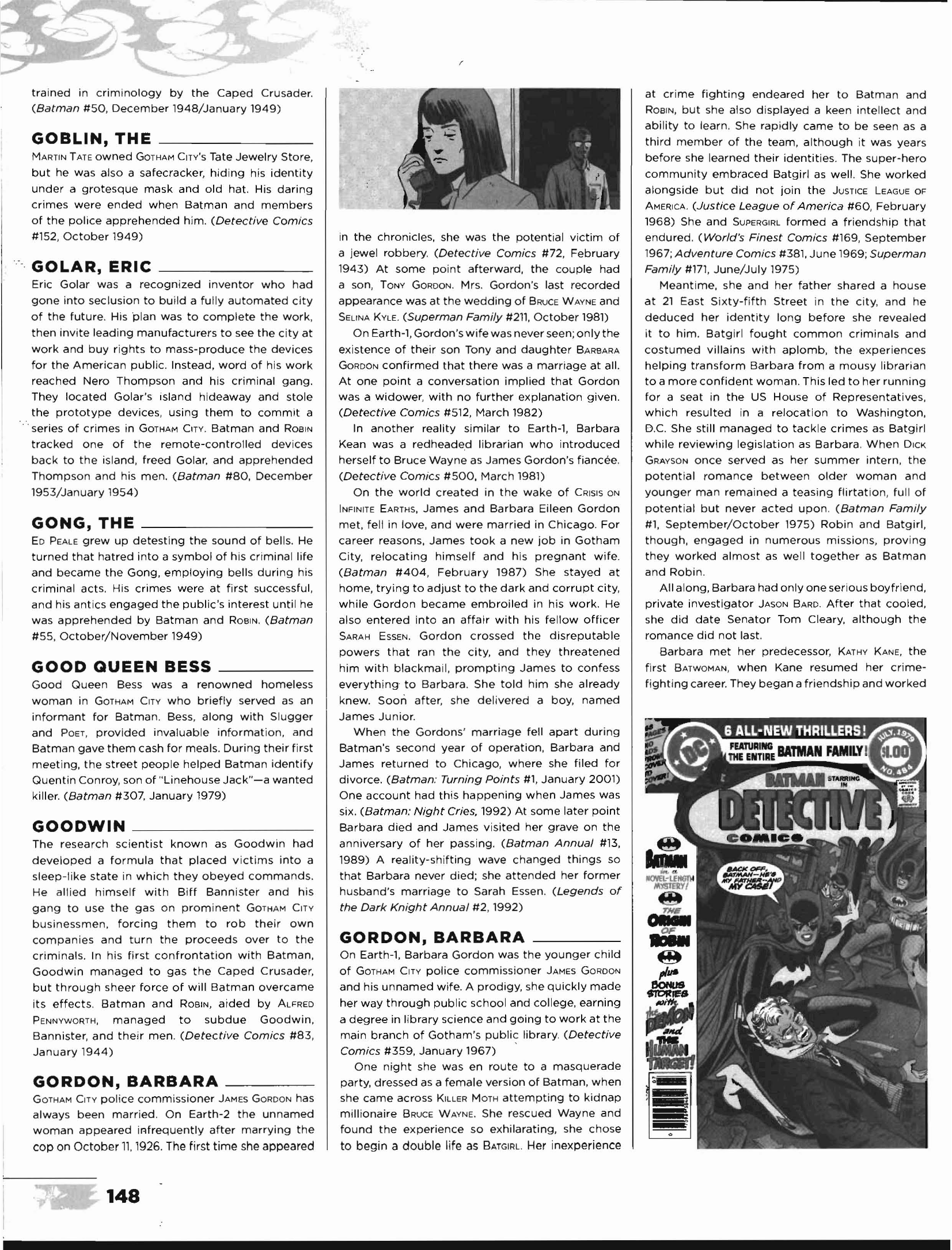 Read online The Essential Batman Encyclopedia comic -  Issue # TPB (Part 2) - 60