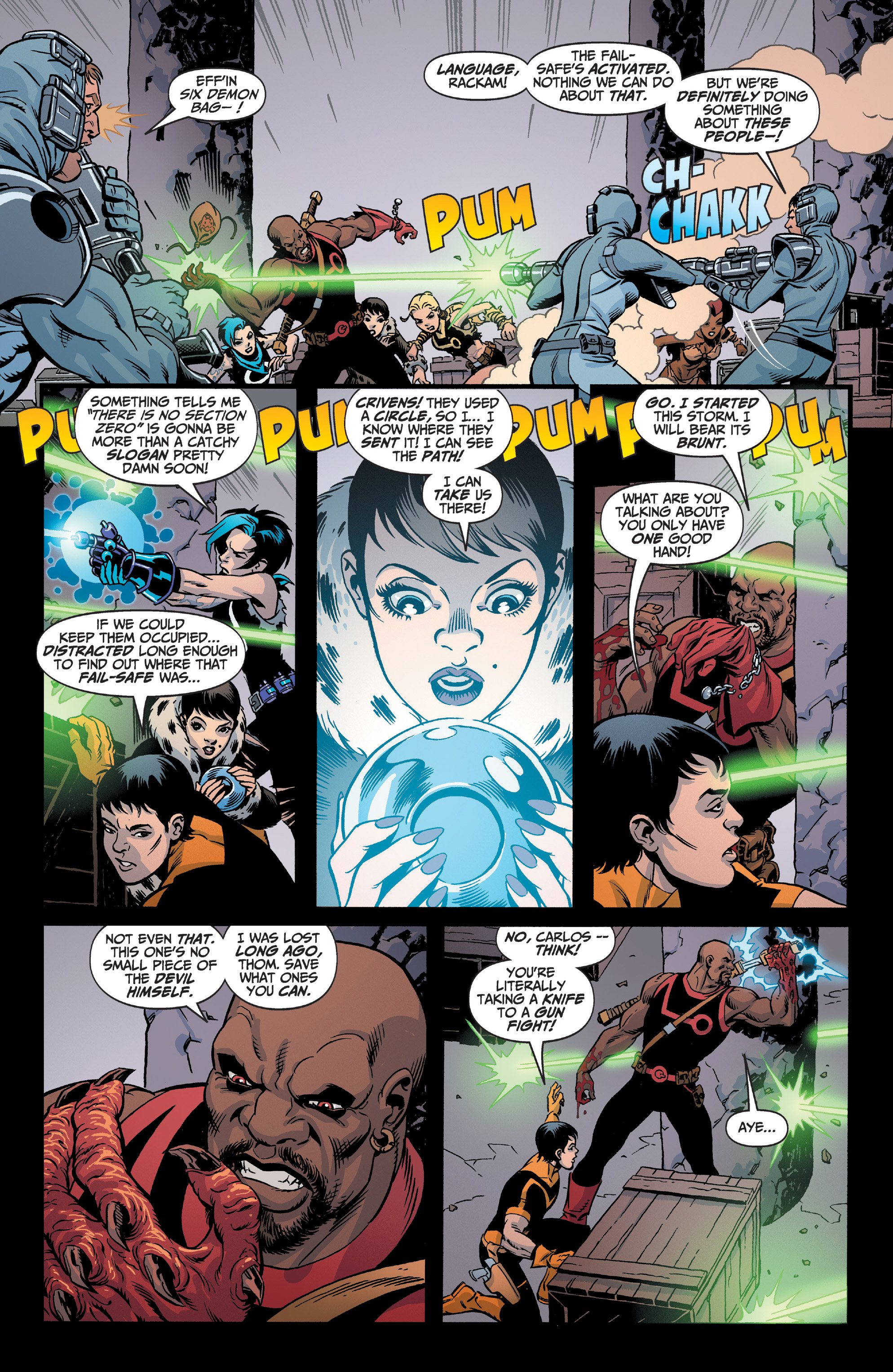 Read online Section Zero (2019) comic -  Issue #6 - 18