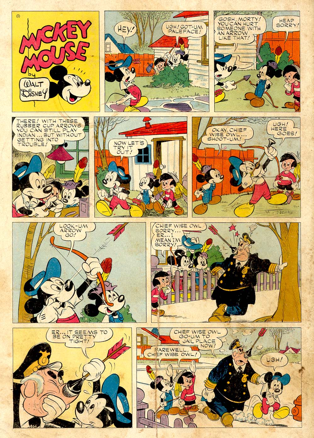 Read online Walt Disney's Mickey Mouse comic -  Issue #34 - 36