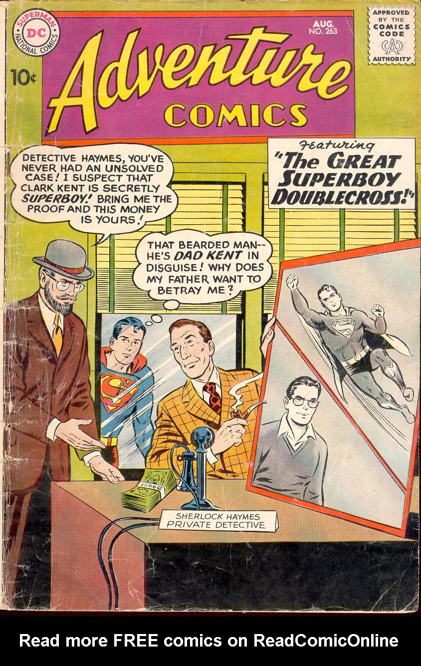 Read online Adventure Comics (1938) comic -  Issue #263 - 1