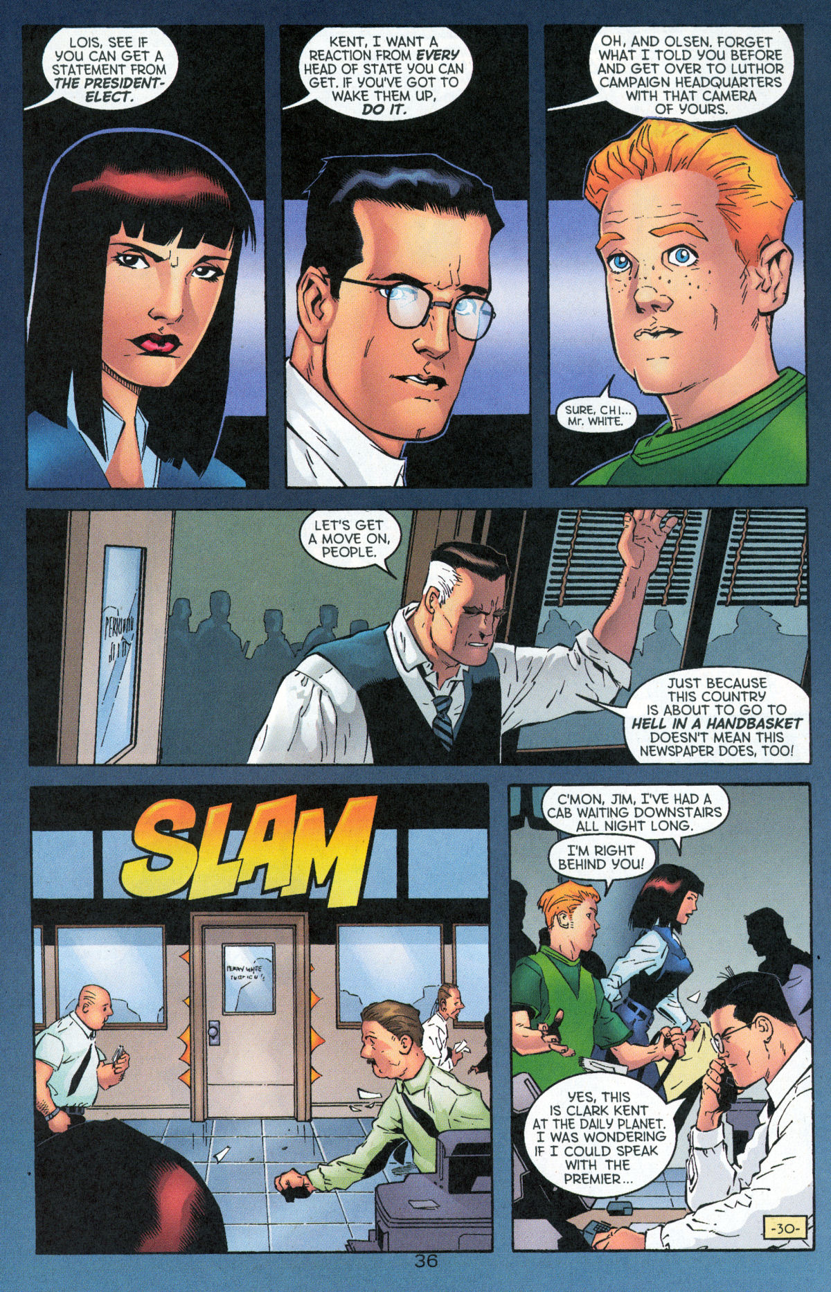 Read online Superman: President Lex comic -  Issue # TPB - 161