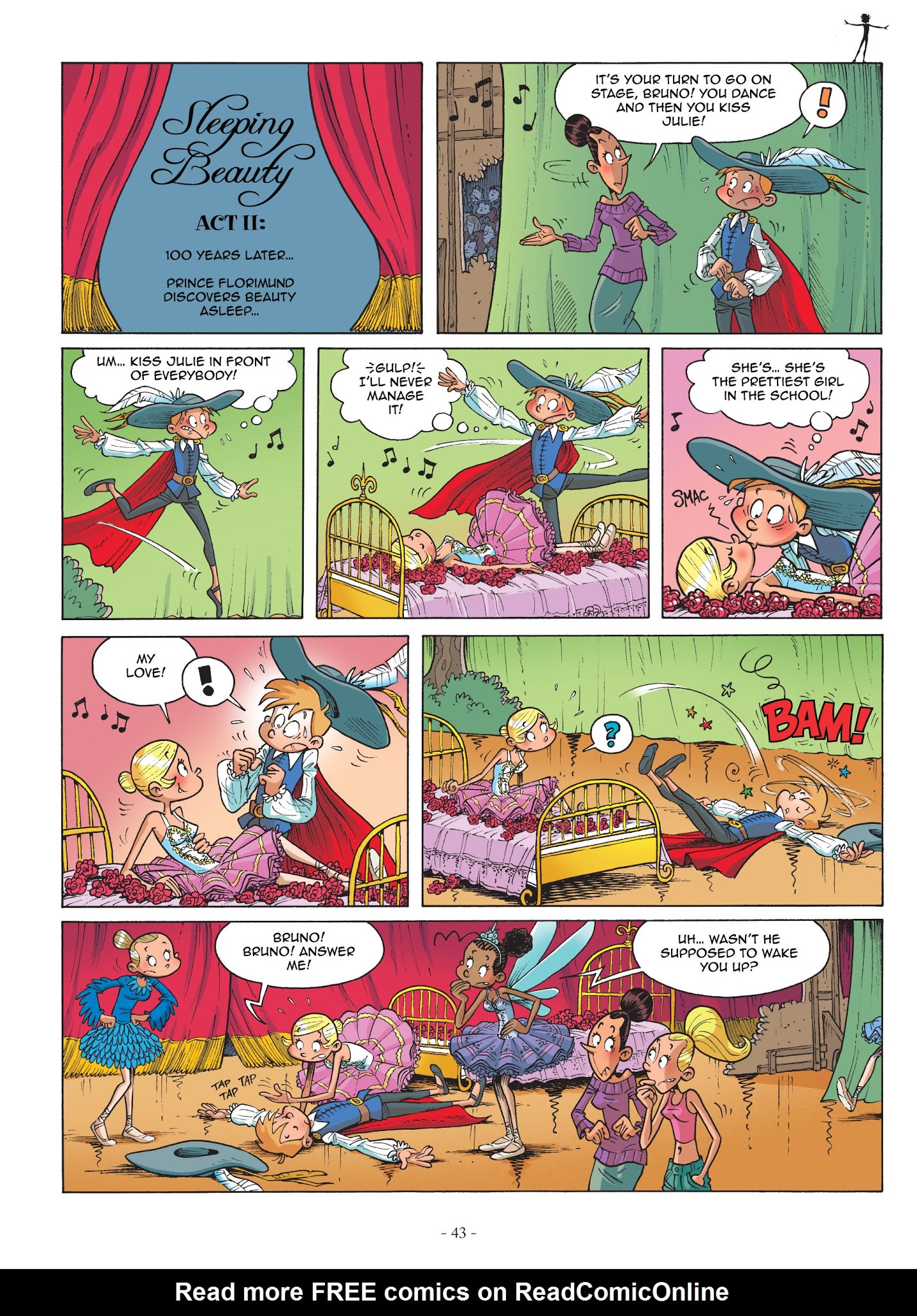 Read online Dance Class comic -  Issue # TPB 1 - 45