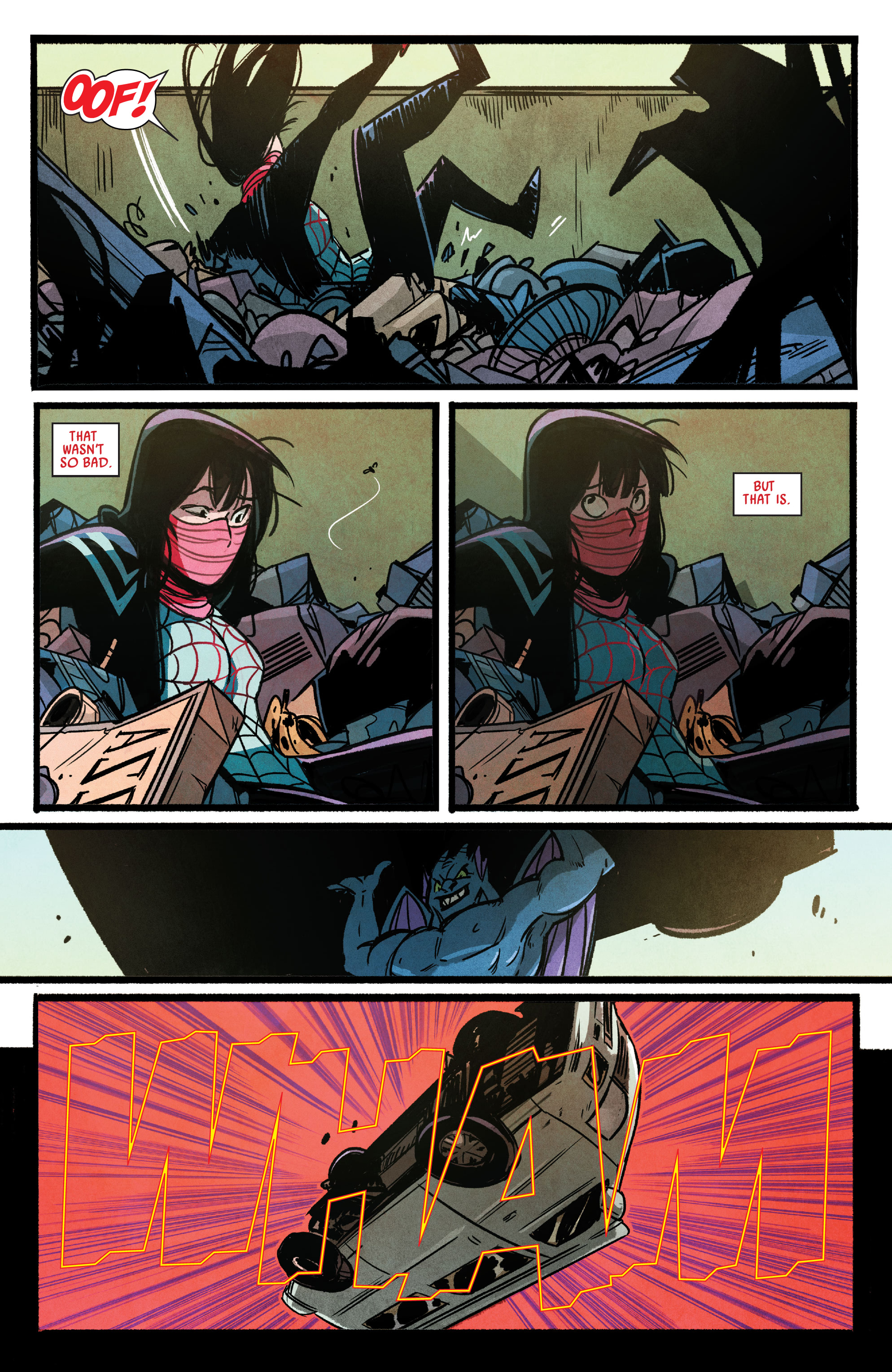 Read online Silk: Out of the Spider-Verse comic -  Issue # TPB 1 (Part 2) - 12
