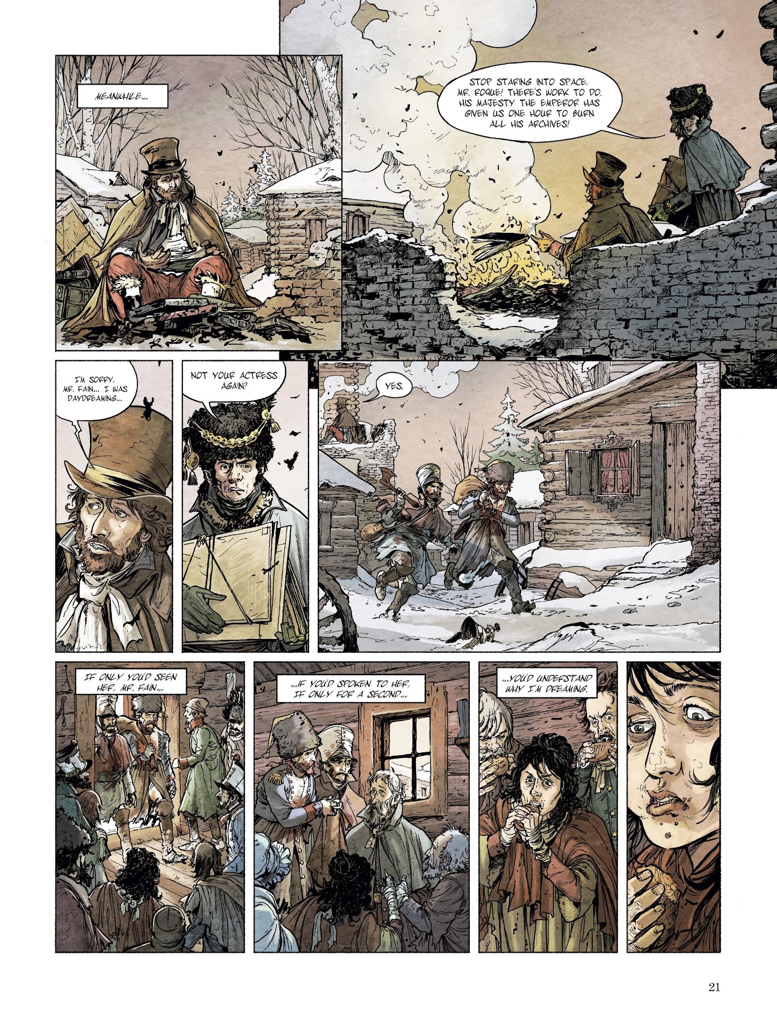 Read online Berezina comic -  Issue #3 - 23
