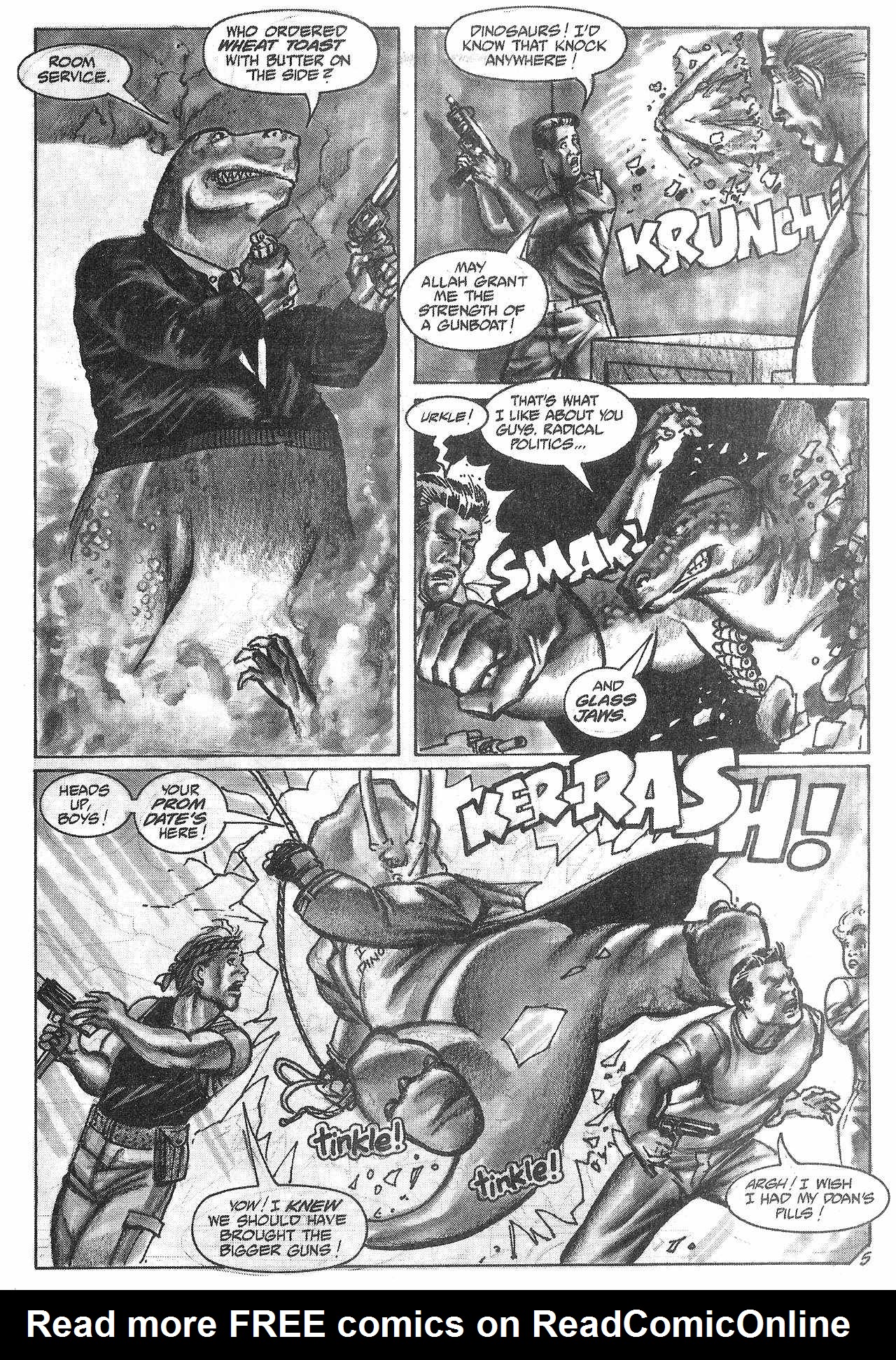 Read online Dinosaurs For Hire (1988) comic -  Issue #5 - 7