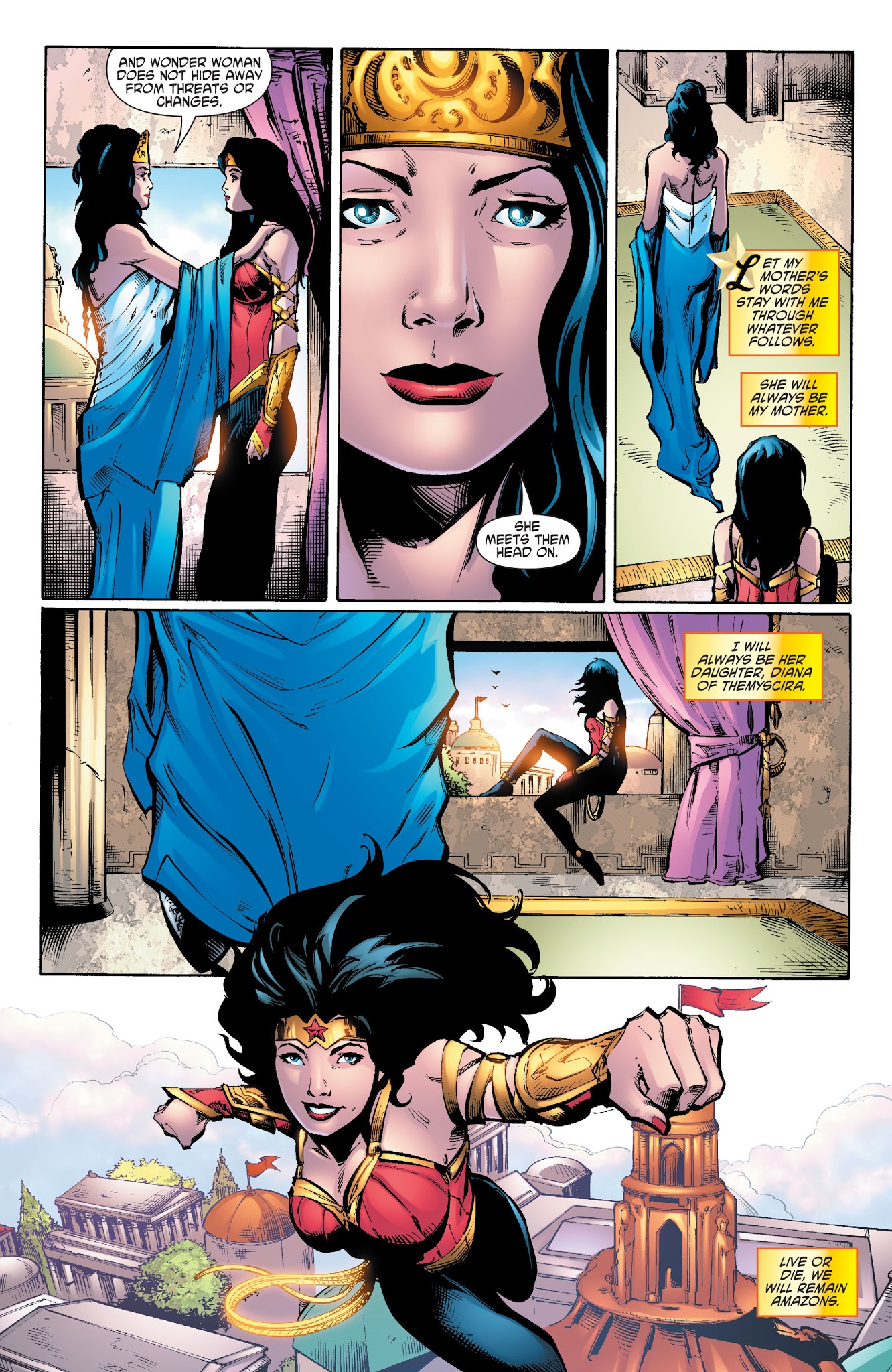 Read online Wonder Woman: Odyssey comic -  Issue # TPB 2 - 179