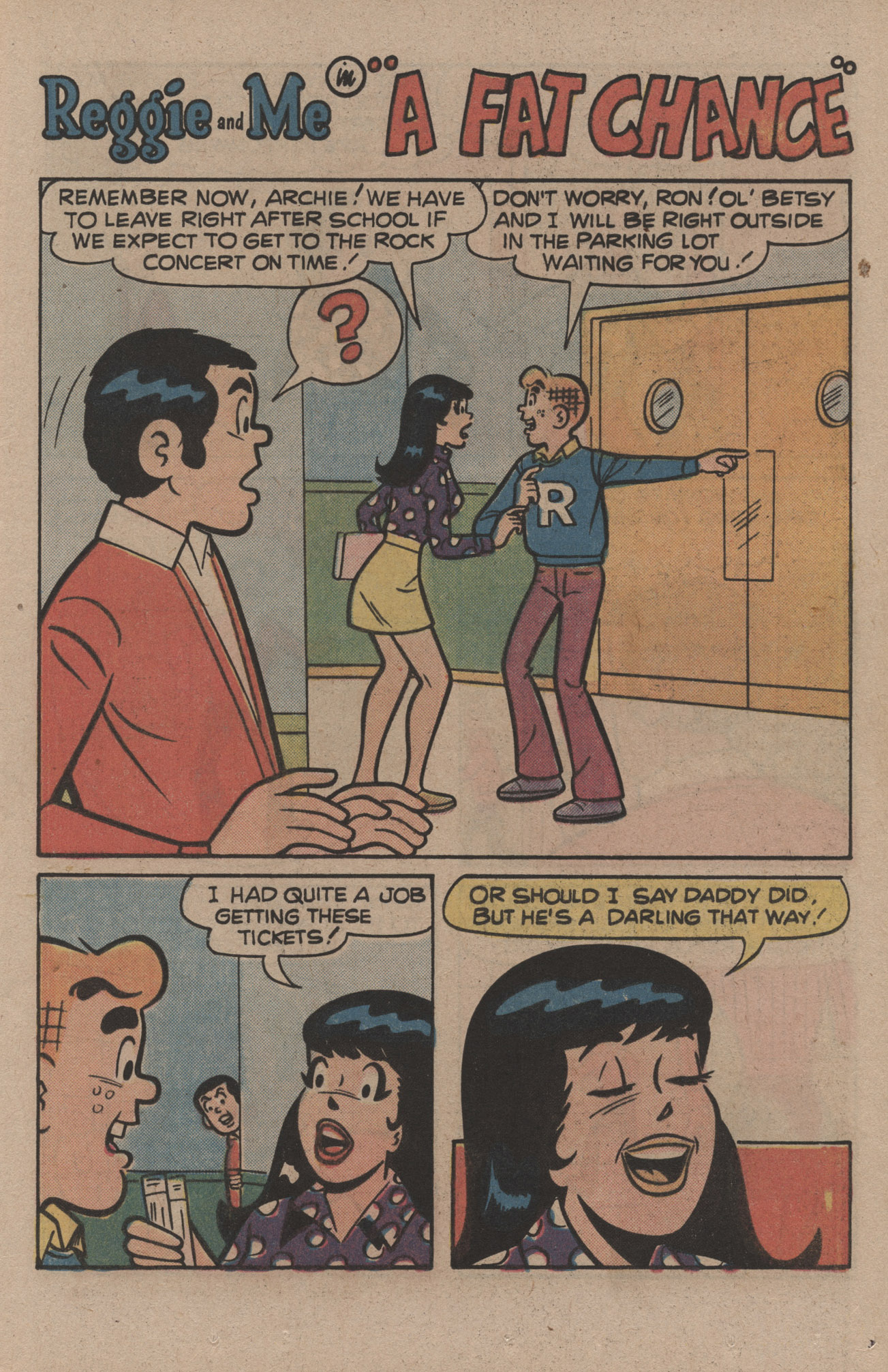 Read online Reggie and Me (1966) comic -  Issue #96 - 13