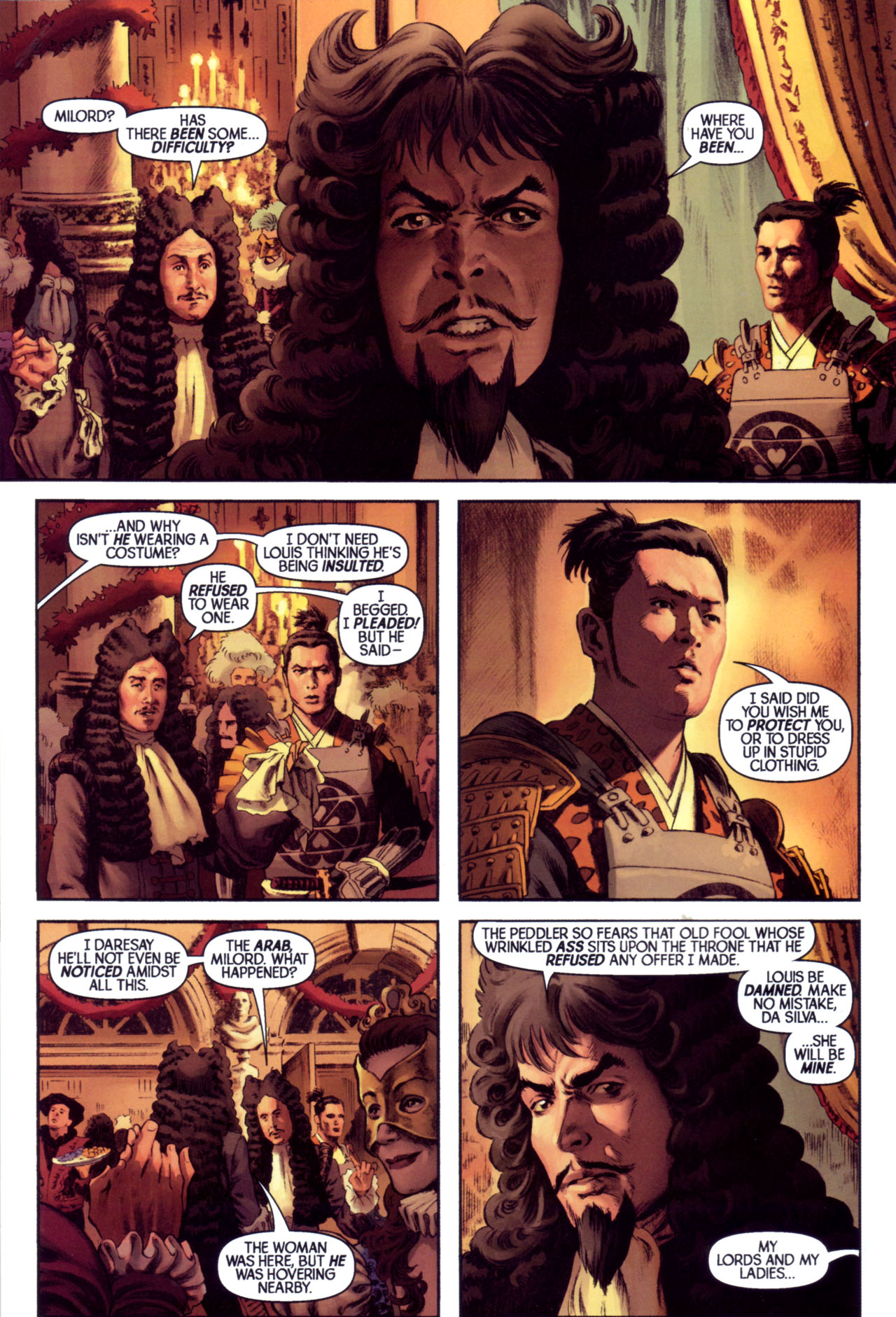 Read online Samurai: Heaven and Earth comic -  Issue #4 - 18