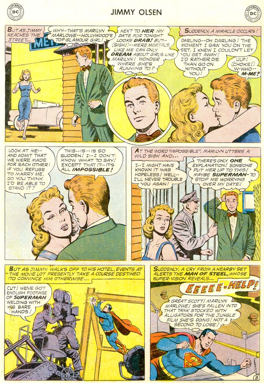 Read online Superman's Pal Jimmy Olsen comic -  Issue #33 - 16