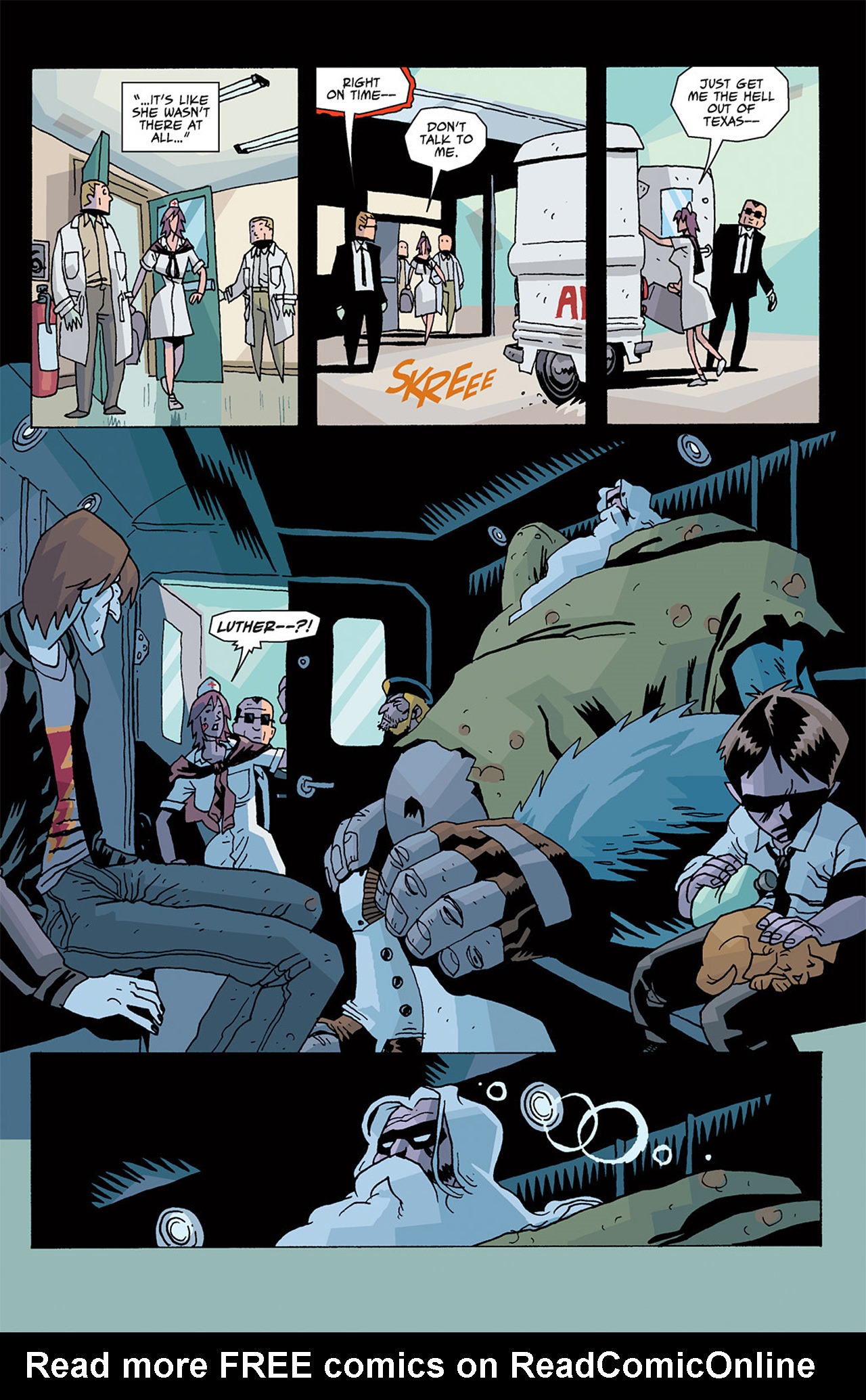 Read online The Umbrella Academy: Dallas comic -  Issue #6 - 12