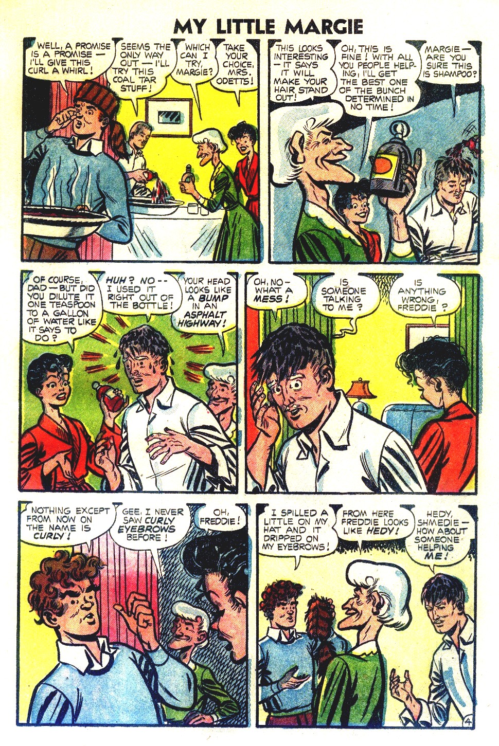 Read online My Little Margie (1954) comic -  Issue #8 - 13