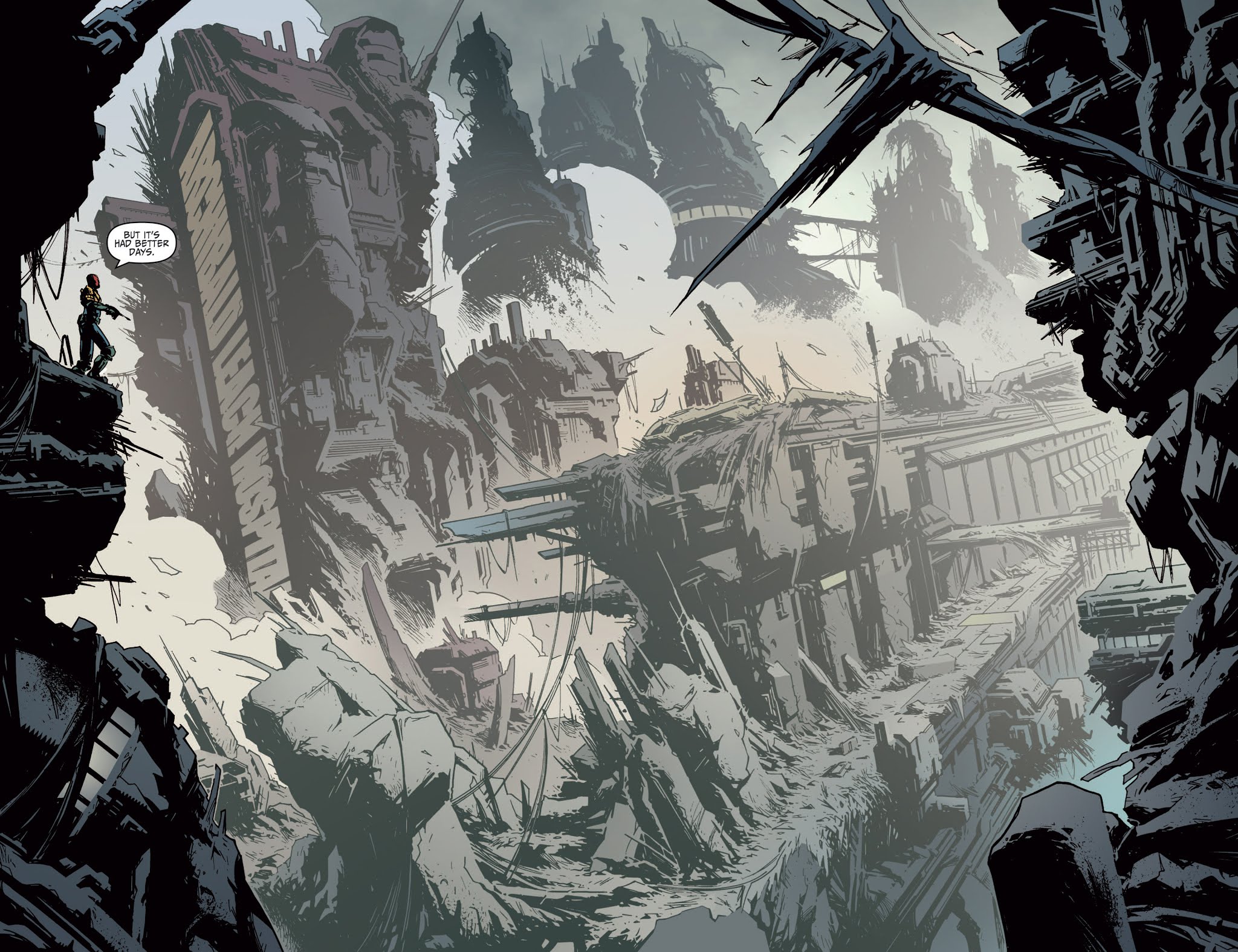 Read online Judge Dredd: Year One comic -  Issue #3 - 4