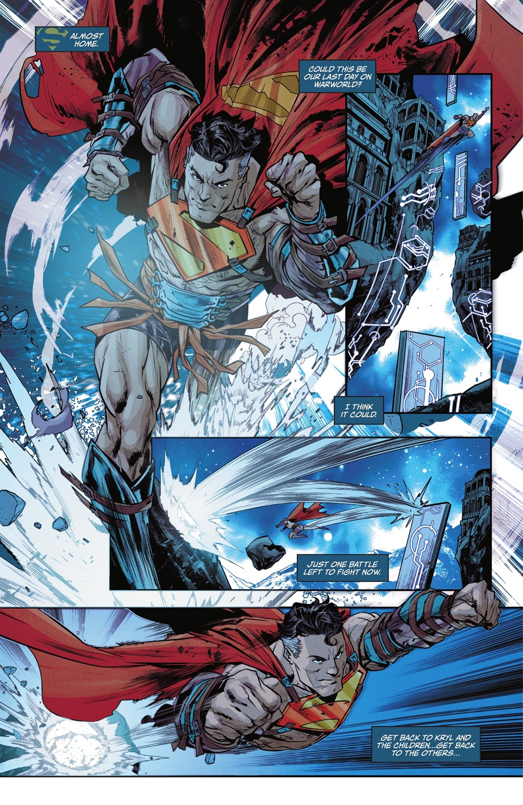 Read online Superman: Action Comics: Warworld Revolution comic -  Issue # TPB (Part 2) - 36