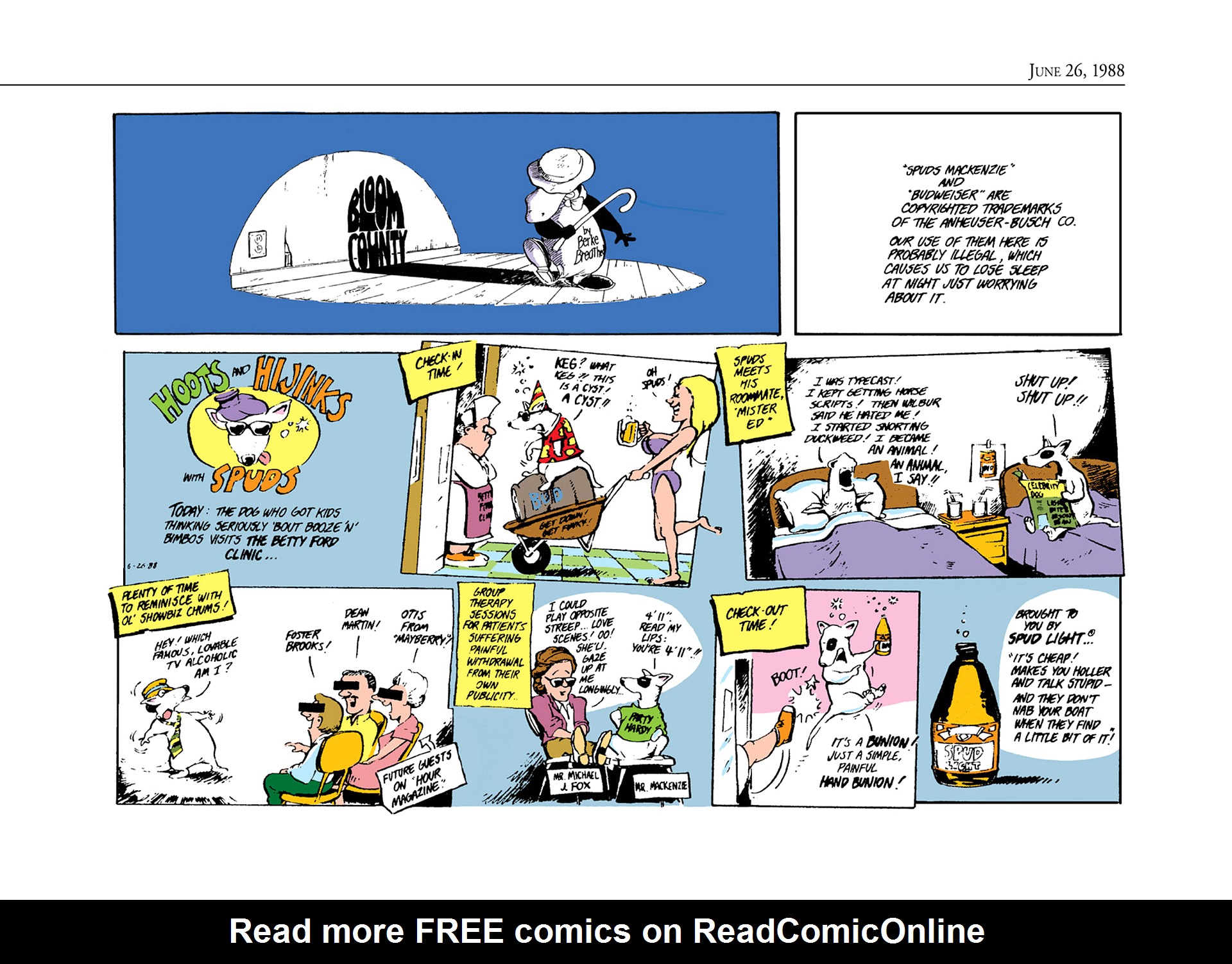 Read online The Bloom County Digital Library comic -  Issue # TPB 8 (Part 2) - 84
