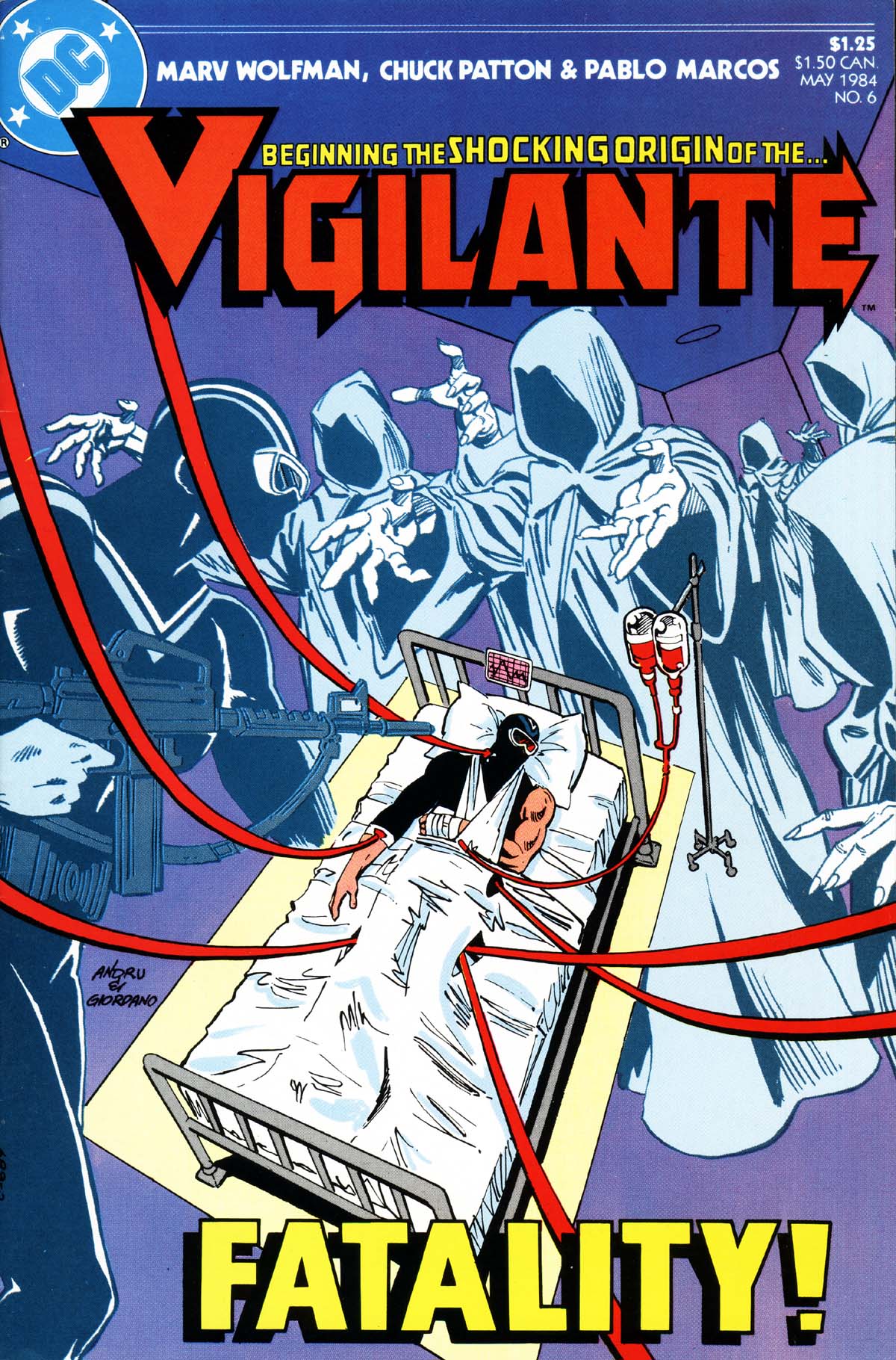 Read online Vigilante (1983) comic -  Issue #6 - 1