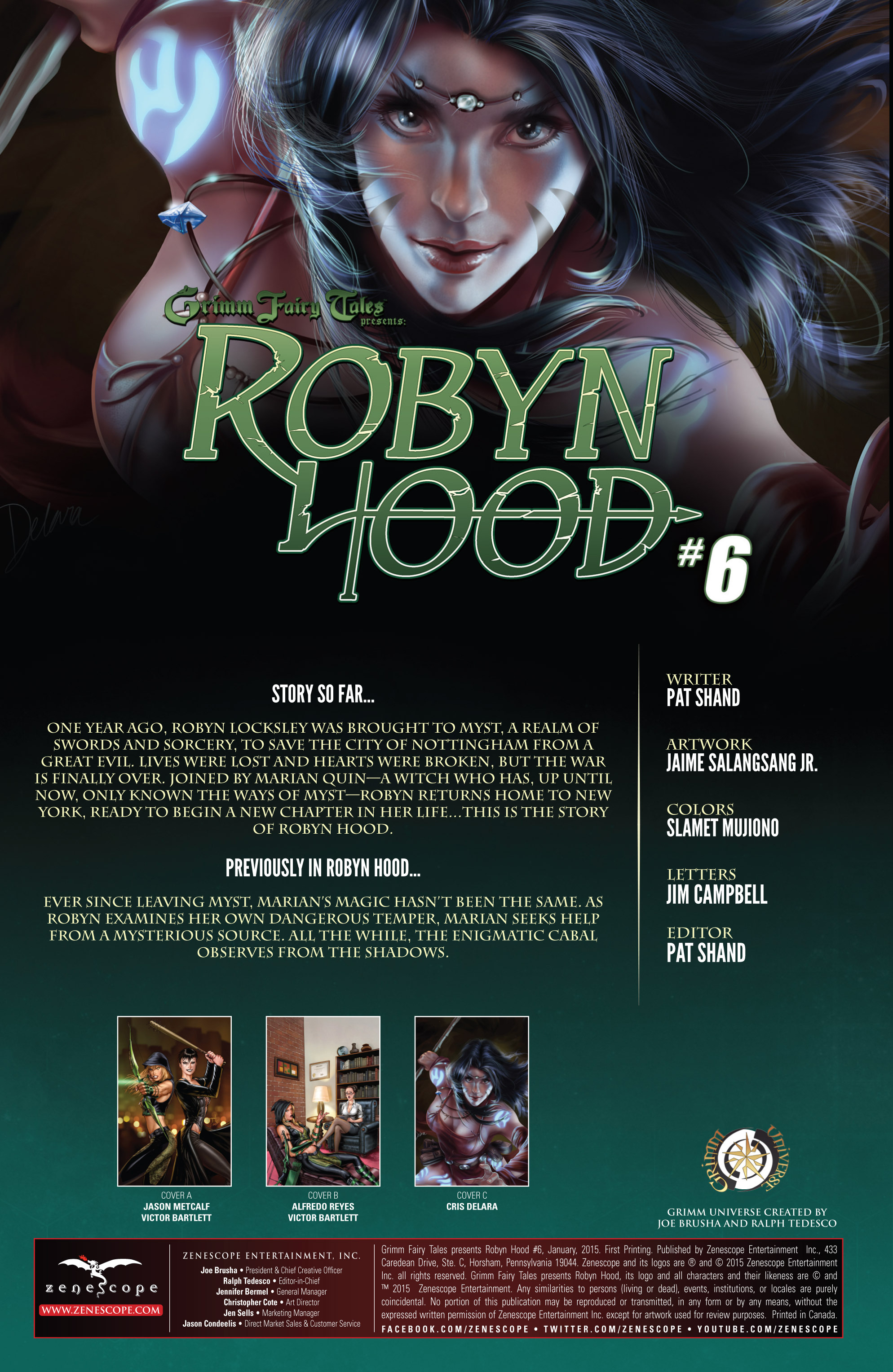 Read online Grimm Fairy Tales presents Robyn Hood (2014) comic -  Issue #6 - 2