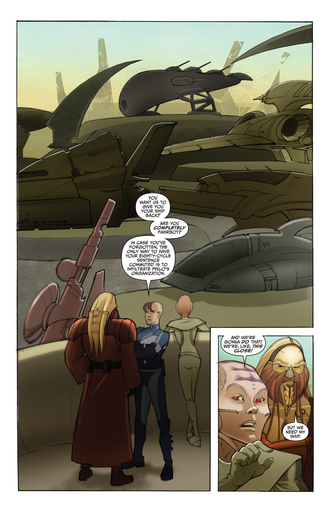 Read online Farscape: D'Argo's Quest comic -  Issue #3 - 4