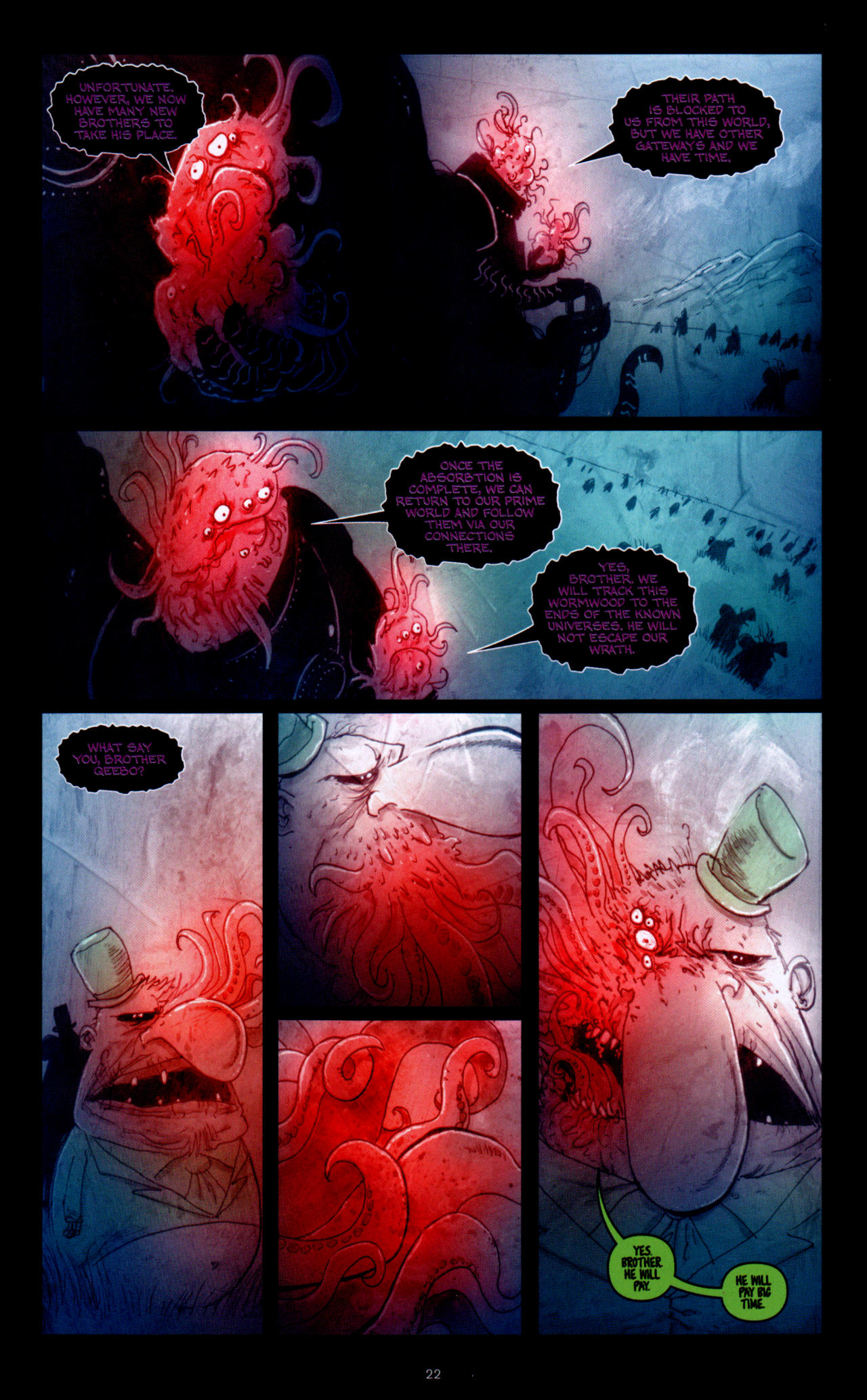 Read online Wormwood: Gentleman Corpse comic -  Issue #7 - 24