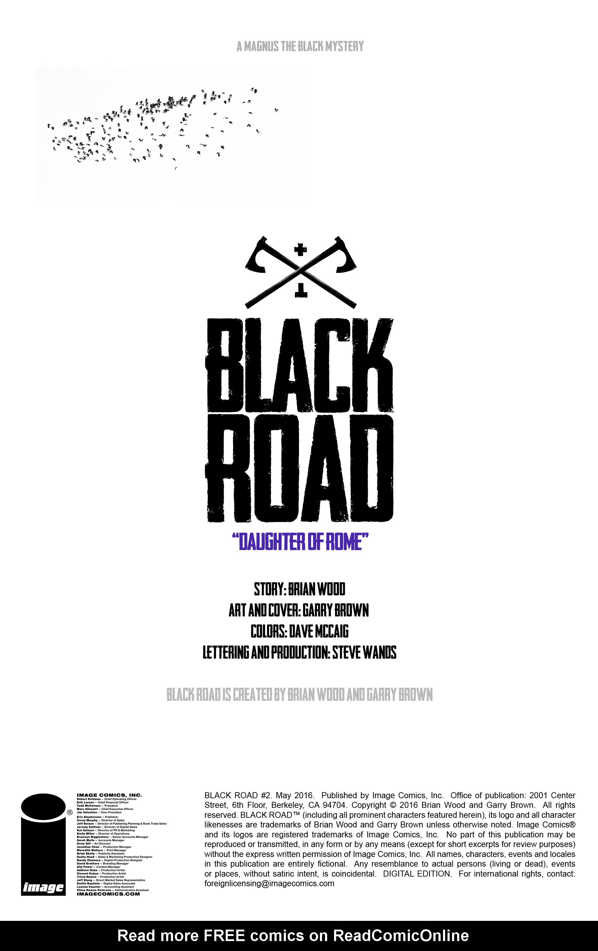 Read online Black Road comic -  Issue #2 - 2