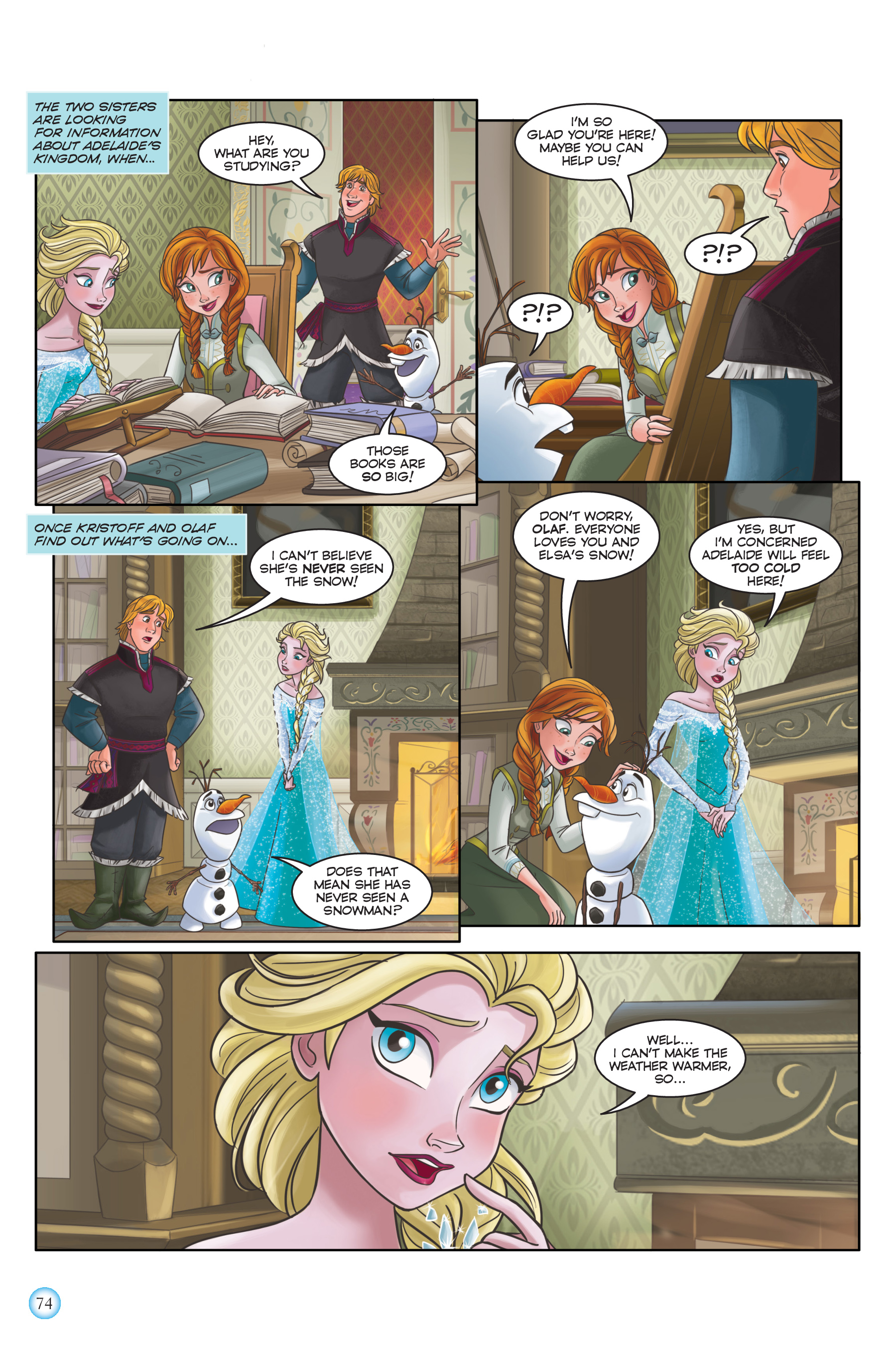 Read online Frozen Adventures: Snowy Stories comic -  Issue # TPB (Part 1) - 74