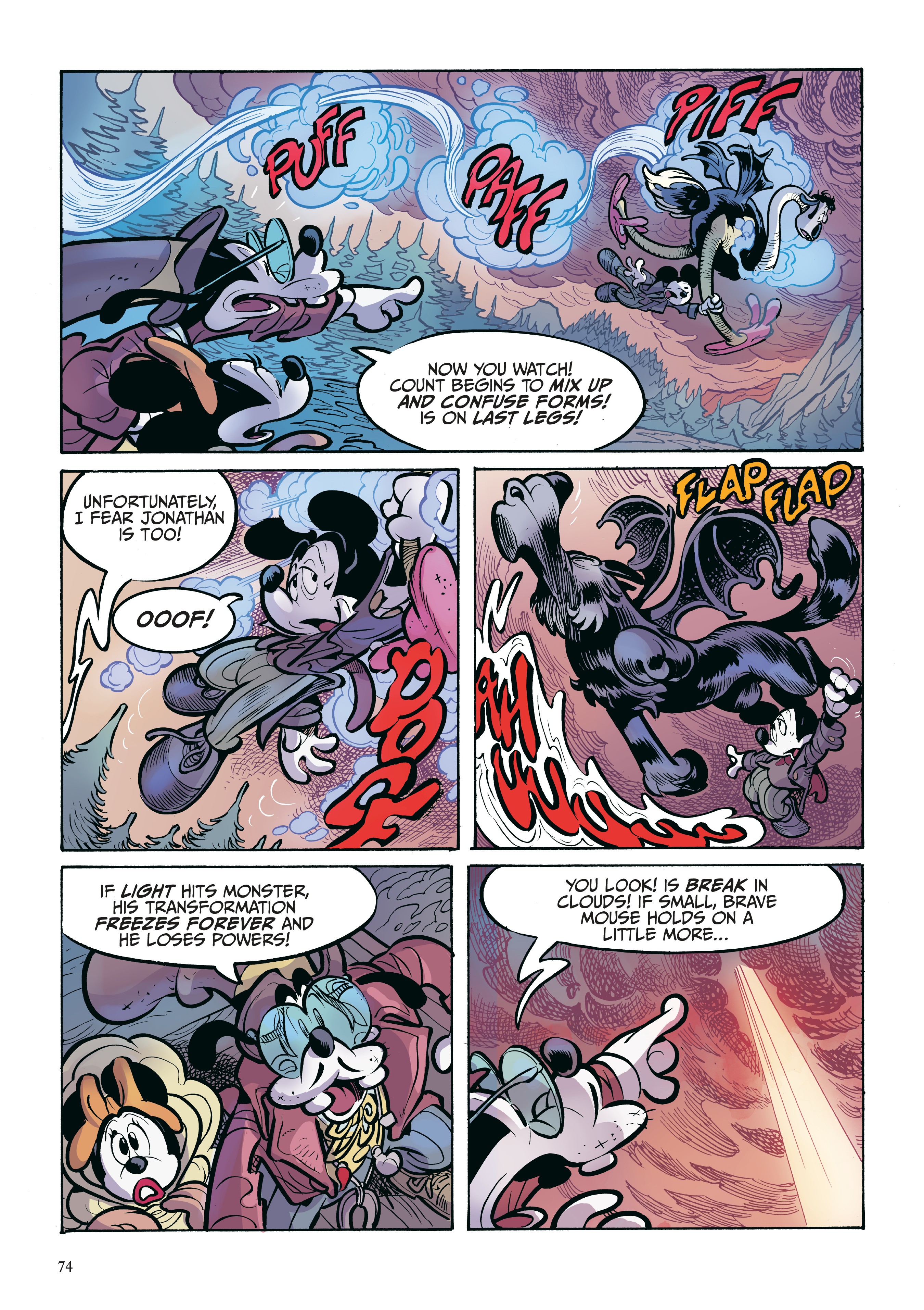 Read online Disney Dracula, Starring Mickey Mouse comic -  Issue # TPB - 74