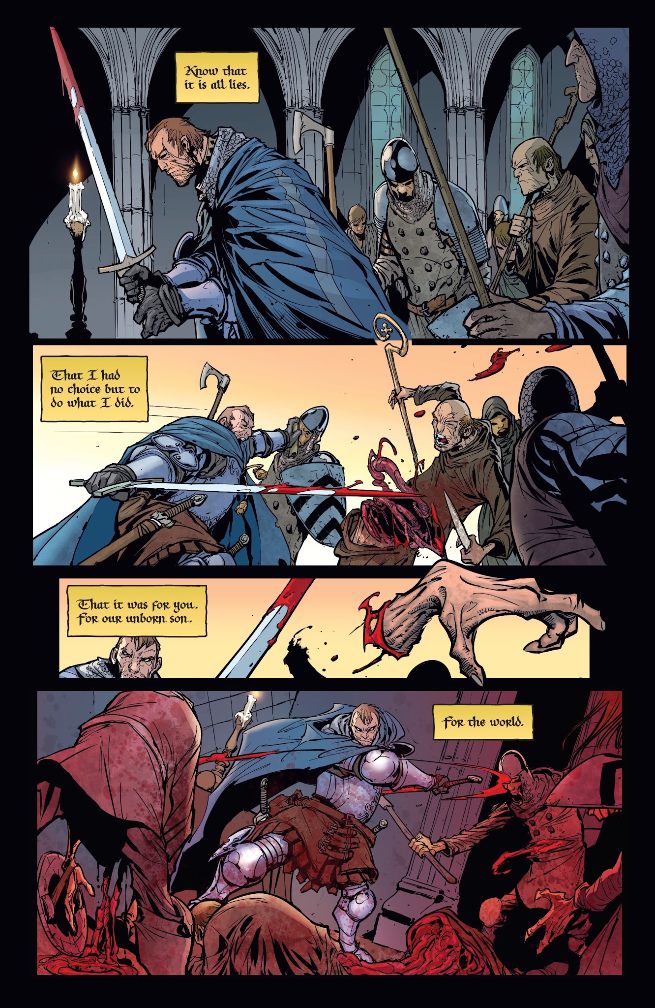 Read online Pestilence comic -  Issue #6 - 5
