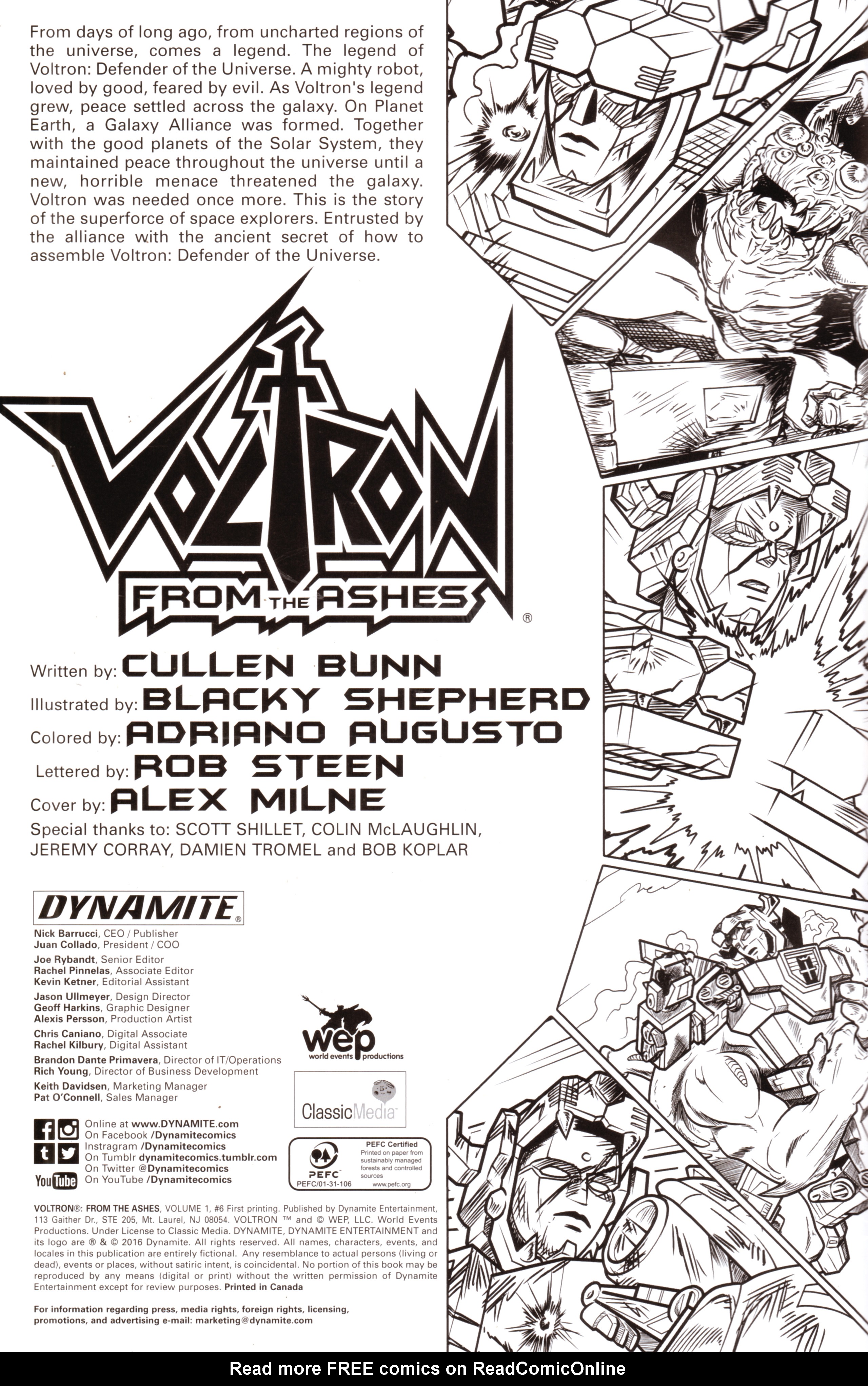 Read online Voltron: From the Ashes comic -  Issue #6 - 2