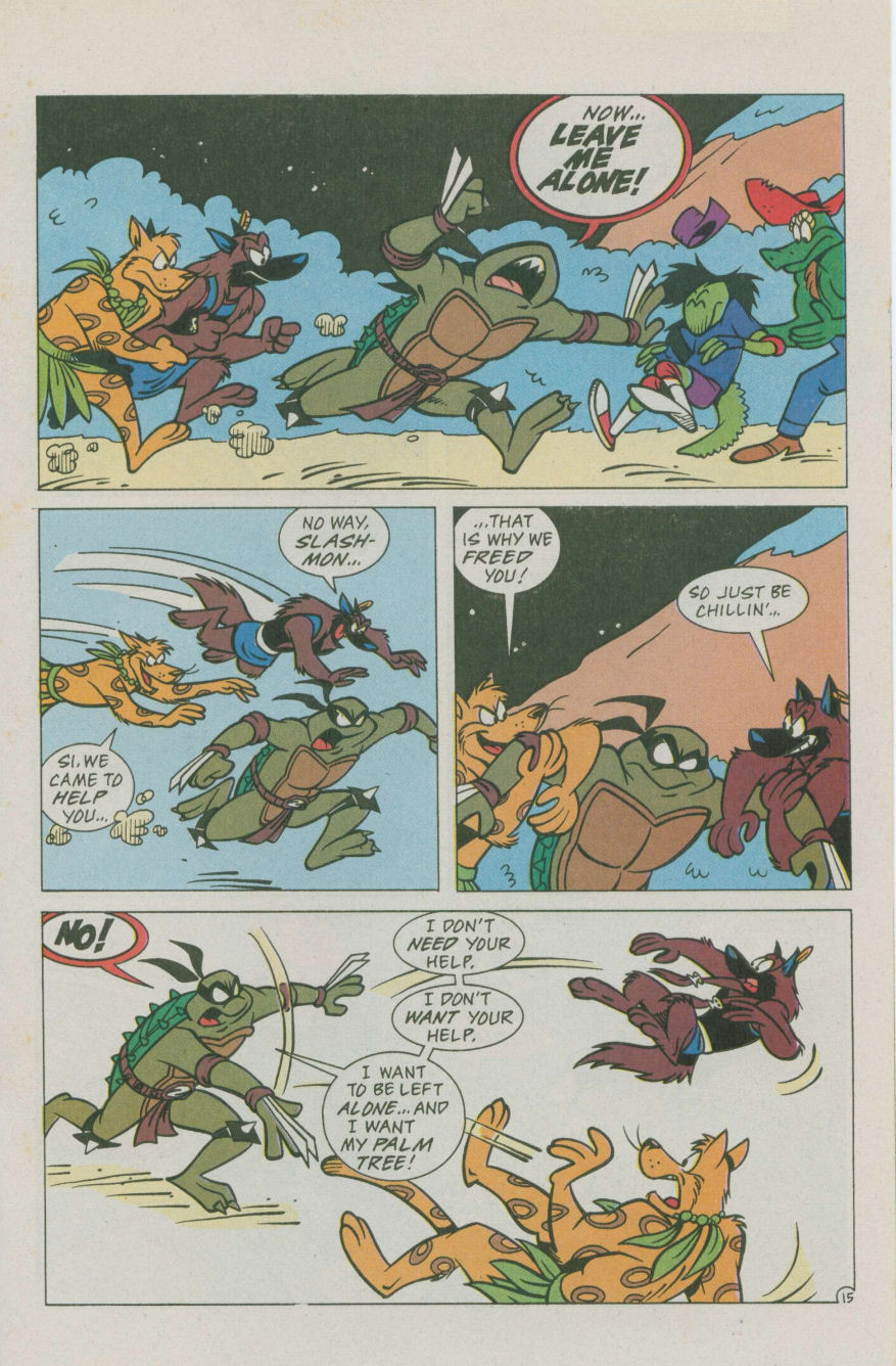 Read online Mighty Mutanimals (1992) comic -  Issue #9 - 17