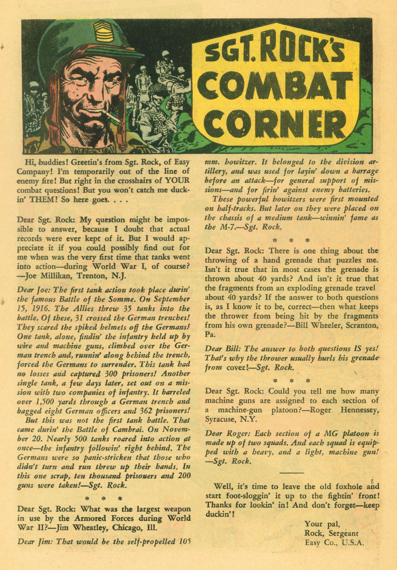 Read online Our Fighting Forces comic -  Issue #91 - 22