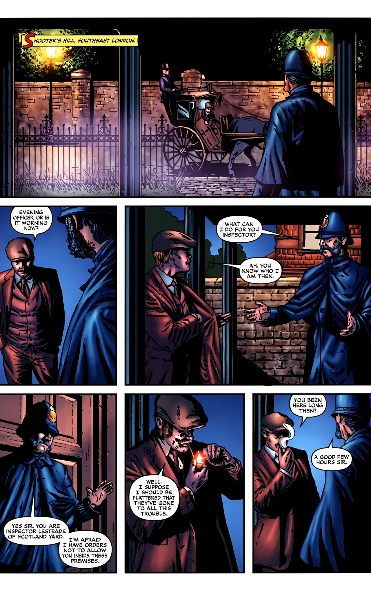 Read online Sherlock Holmes (2009) comic -  Issue #2 - 19