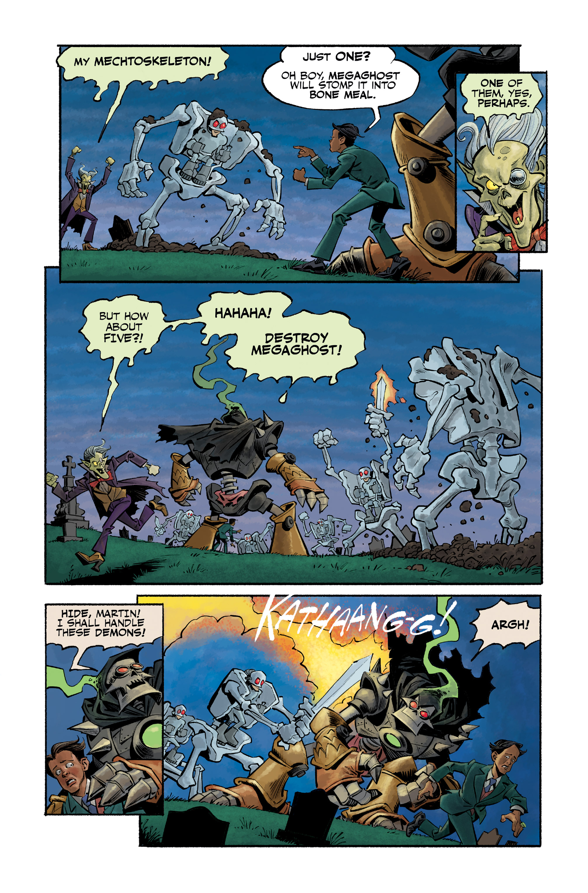 Read online MegaGhost comic -  Issue #3 - 16