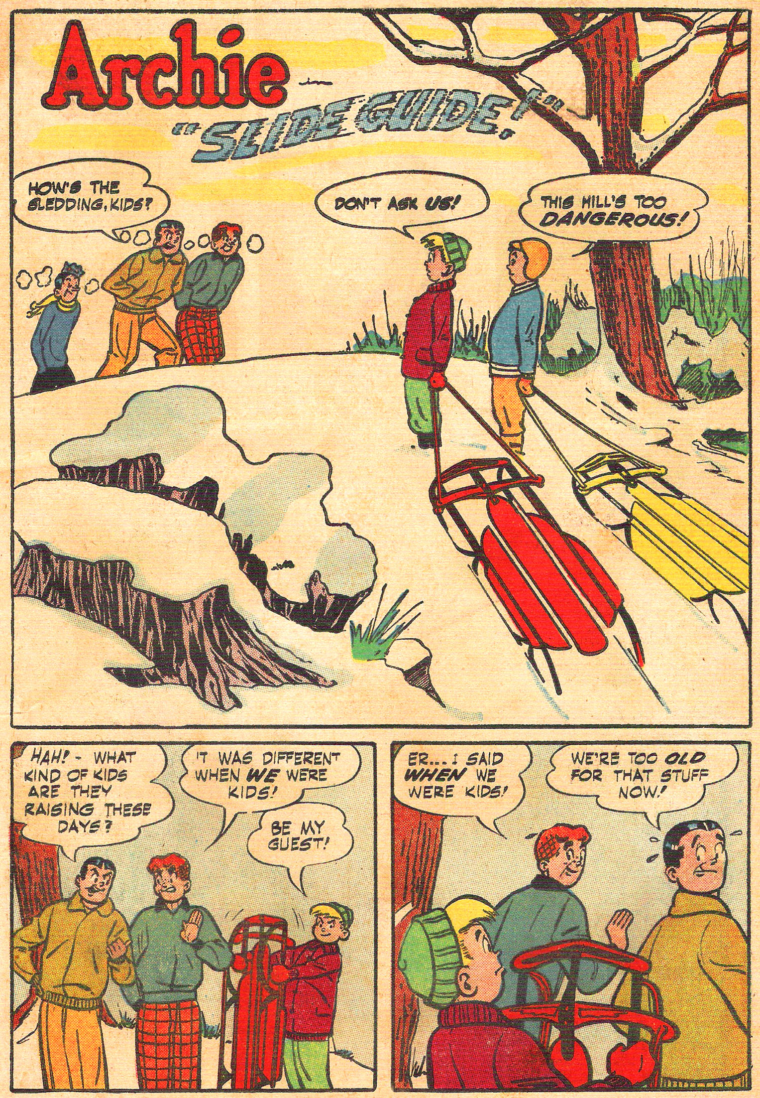 Read online Archie's Christmas Stocking comic -  Issue #6 - 3
