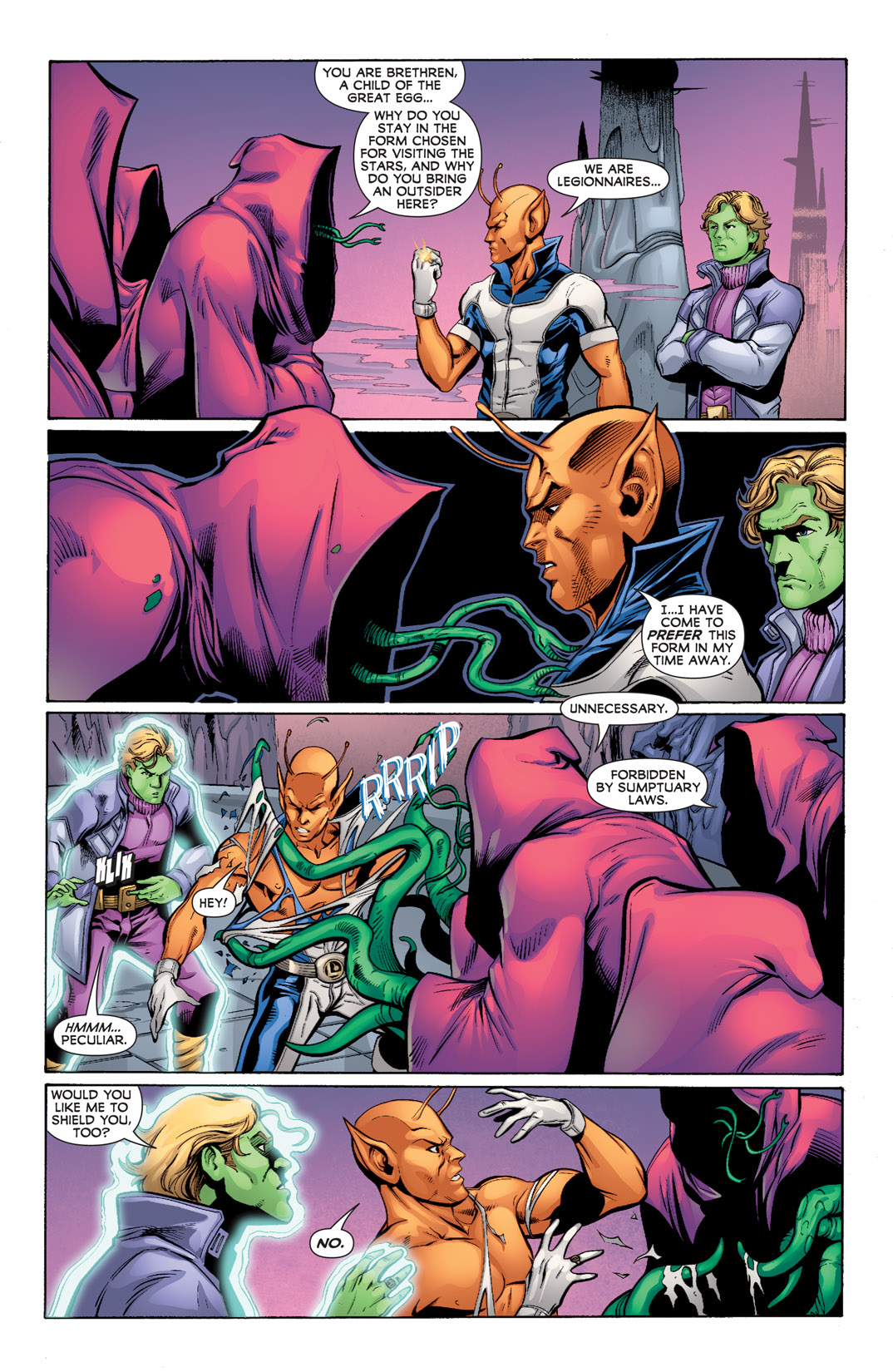 Legion of Super-Heroes (2010) Issue #9 #10 - English 3