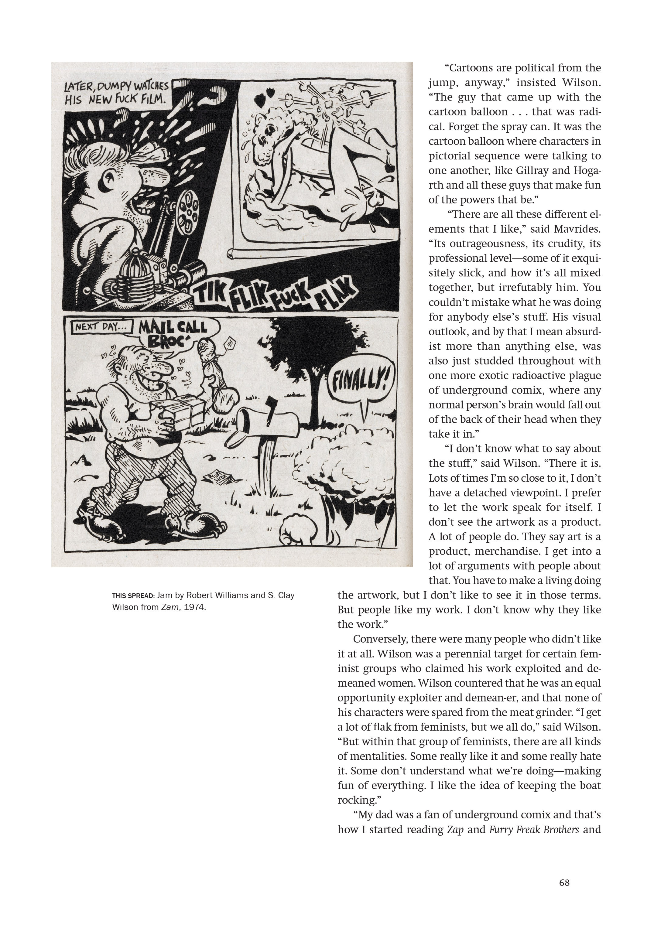 Read online The Mythology of S. Clay Wilson comic -  Issue # Demons and Angels (Part 1) - 61