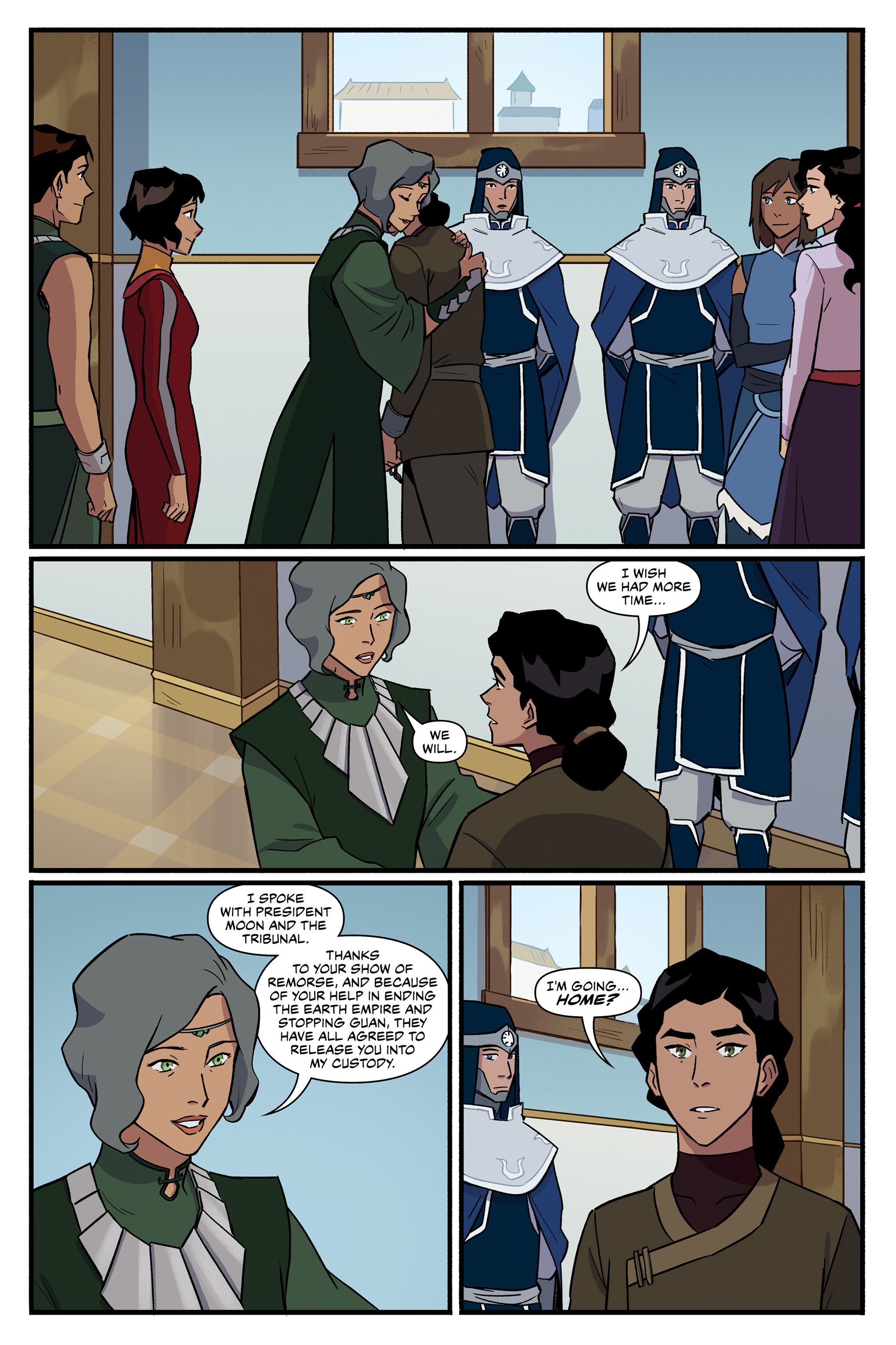 Read online Nickelodeon The Legend of Korra: Ruins of the Empire comic -  Issue # TPB 3 - 76