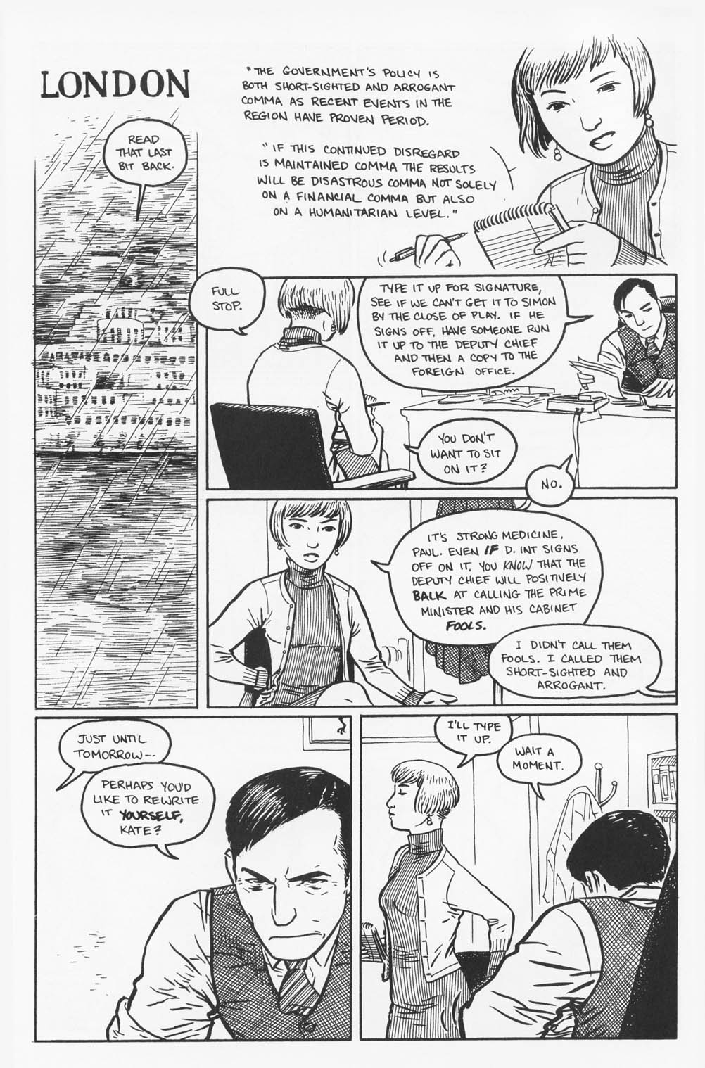 Read online Queen & Country comic -  Issue #16 - 6