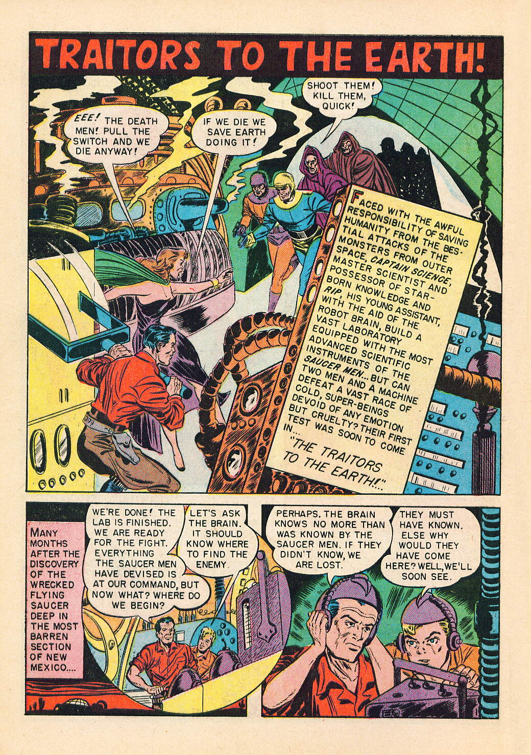 Read online Captain Science comic -  Issue #1 - 10