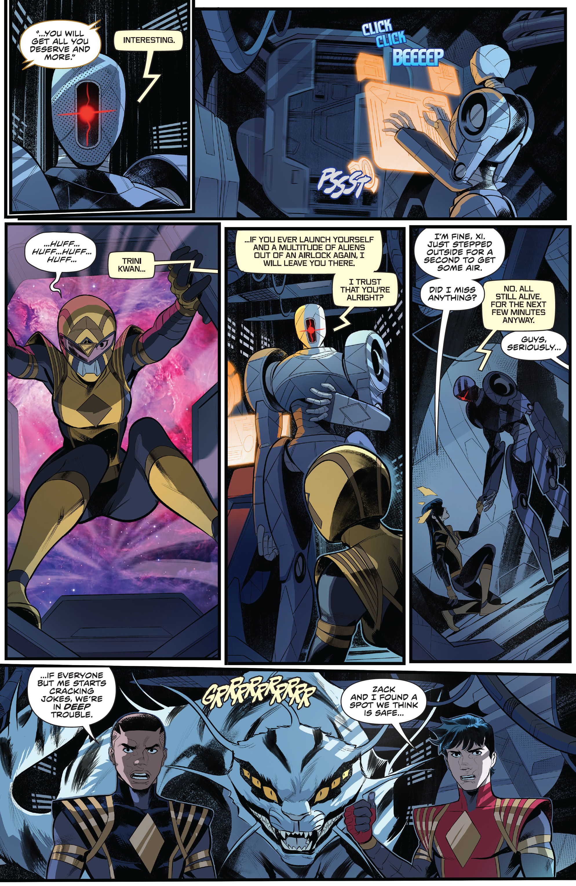 Read online Power Rangers comic -  Issue #3 - 6