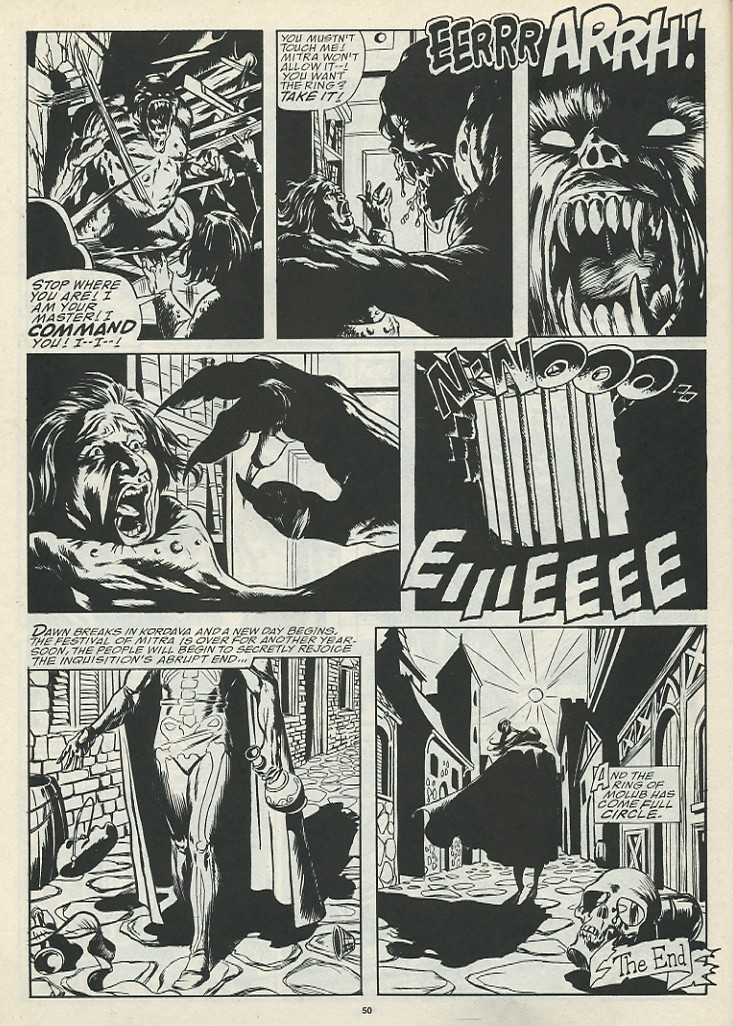 The Savage Sword Of Conan issue 185 - Page 52