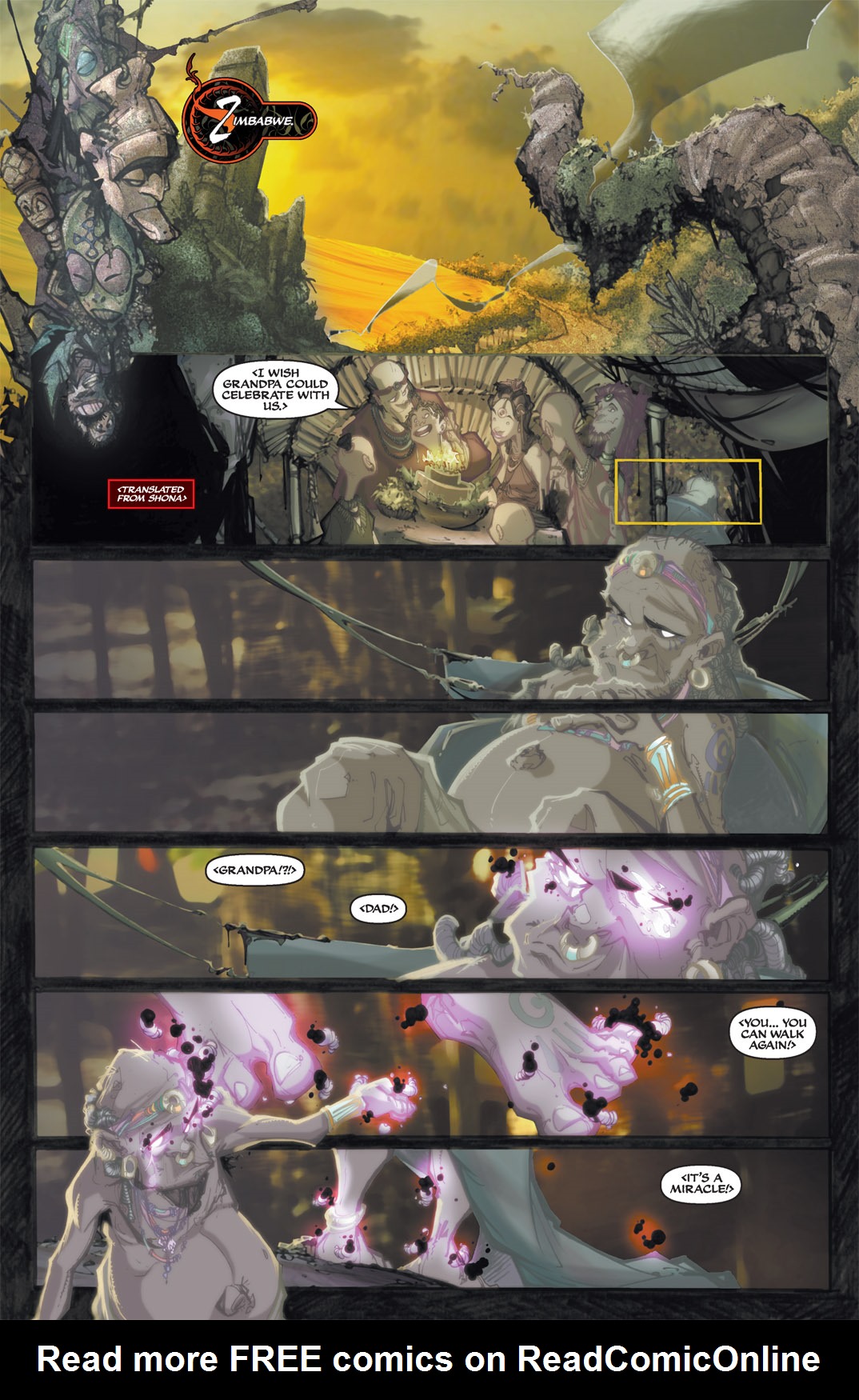 Read online Michael Turner's Soulfire: New World Order comic -  Issue #0 - 6