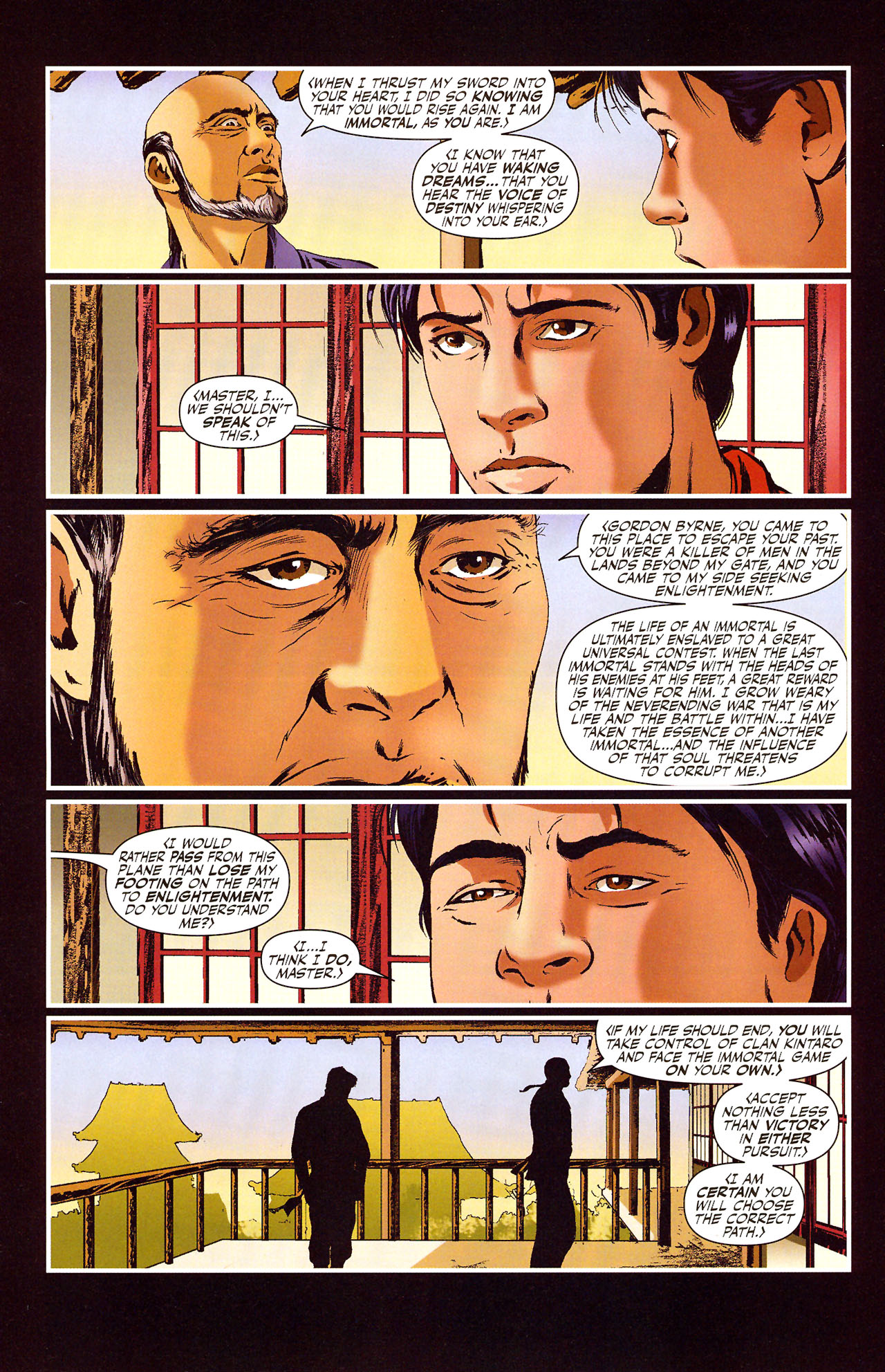 Read online Highlander comic -  Issue #7 - 17
