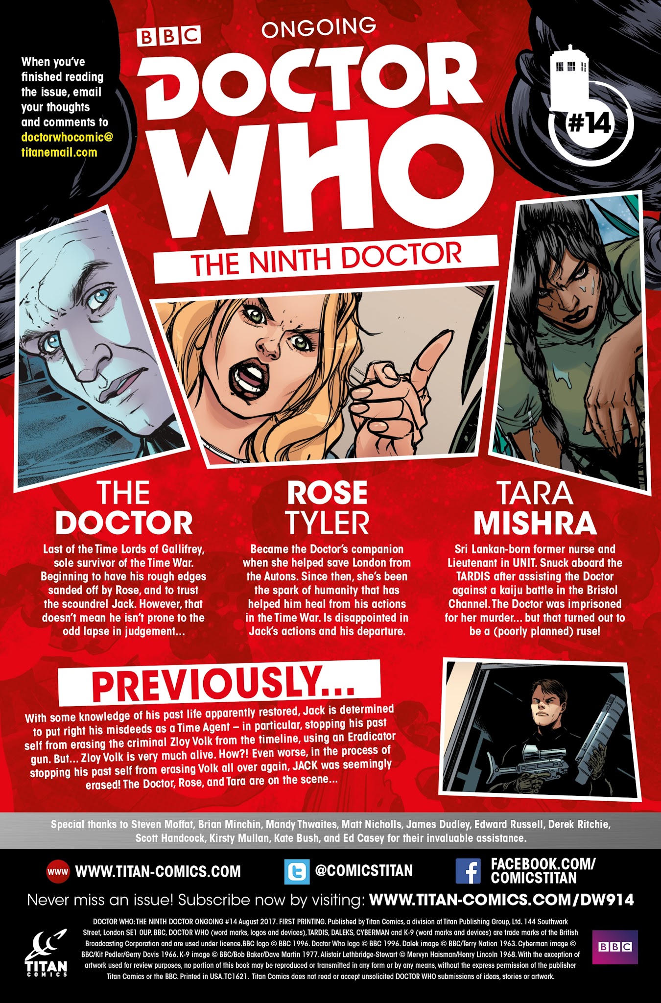 Read online Doctor Who: The Ninth Doctor (2016) comic -  Issue #14 - 4