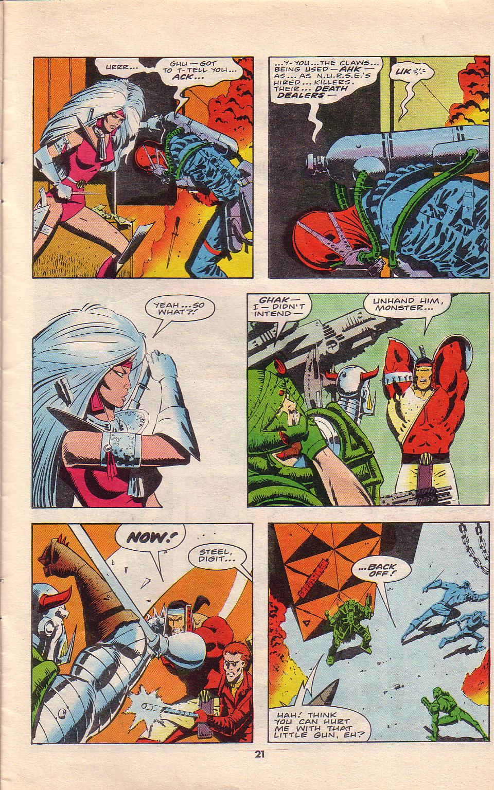 Read online Dragon's Claws comic -  Issue #5 - 20