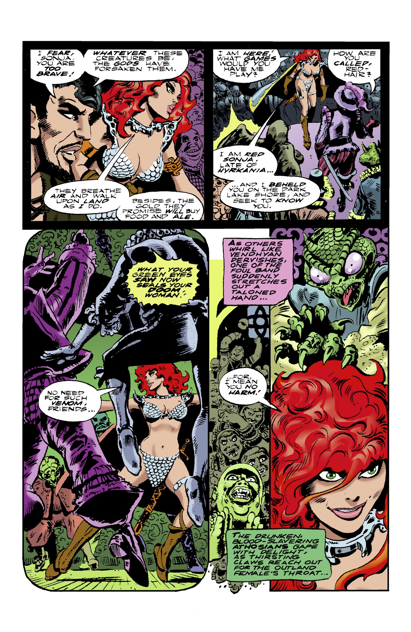 Read online The Adventures of Red Sonja comic -  Issue # TPB 2 - 64