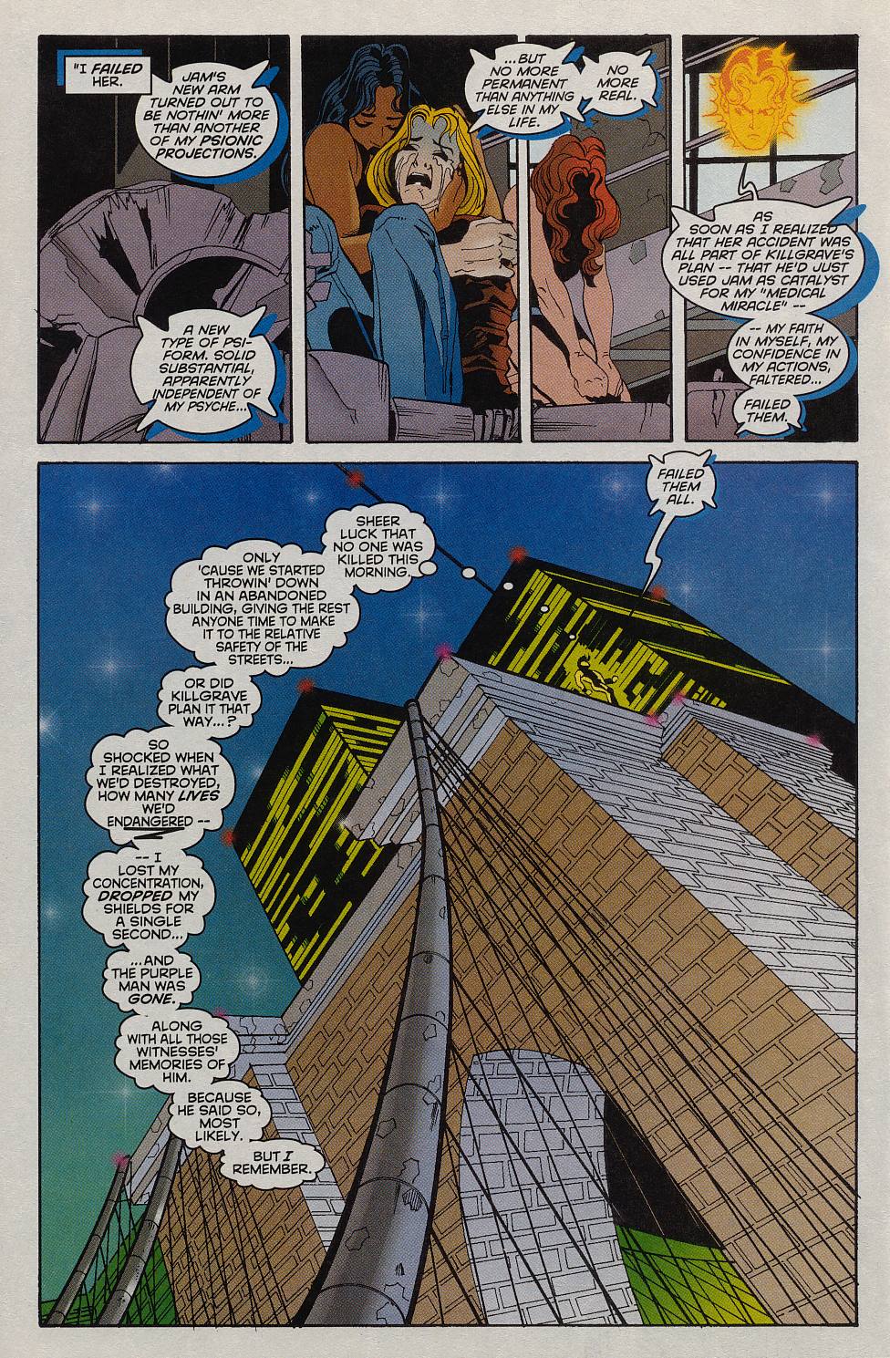 Read online X-Man comic -  Issue #36 - 22