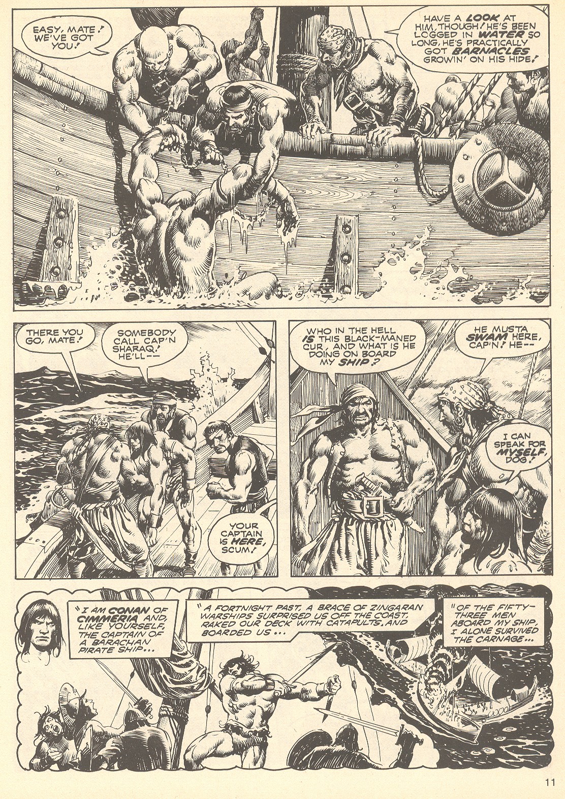 Read online The Savage Sword Of Conan comic -  Issue #75 - 11